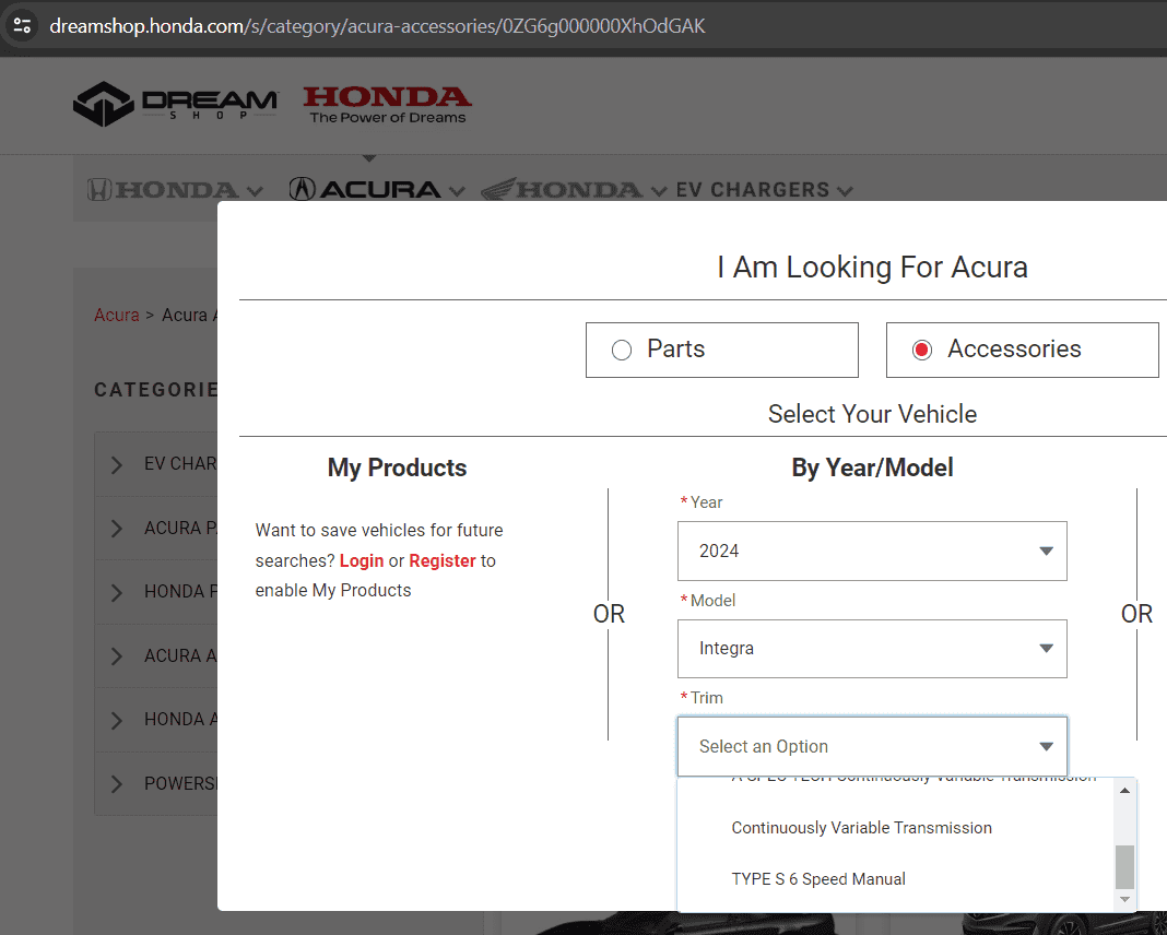 Acura Integra Black badges: gloss black vs black chrome Type S badges? Screenshot 2023-12-26 164249