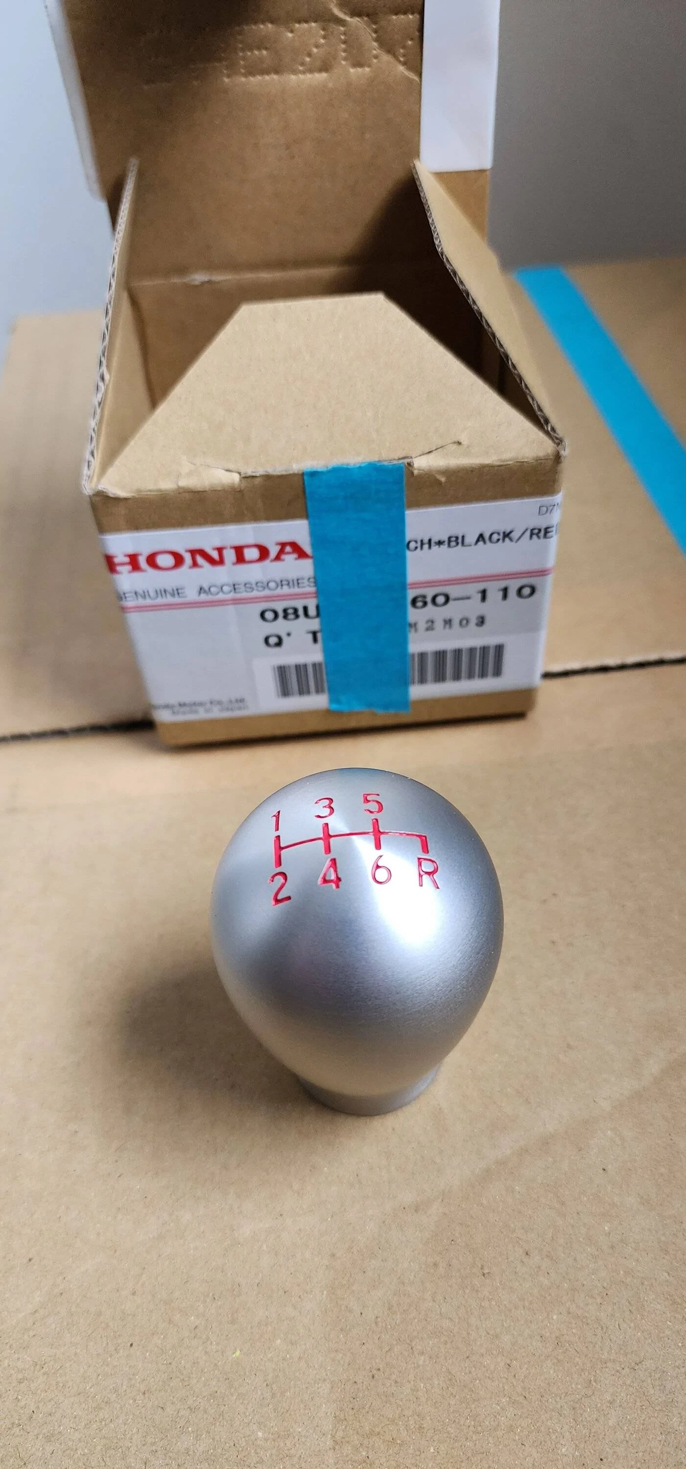 Acura Integra New FL5 CTR OEM Shift Knob 20231203_113632