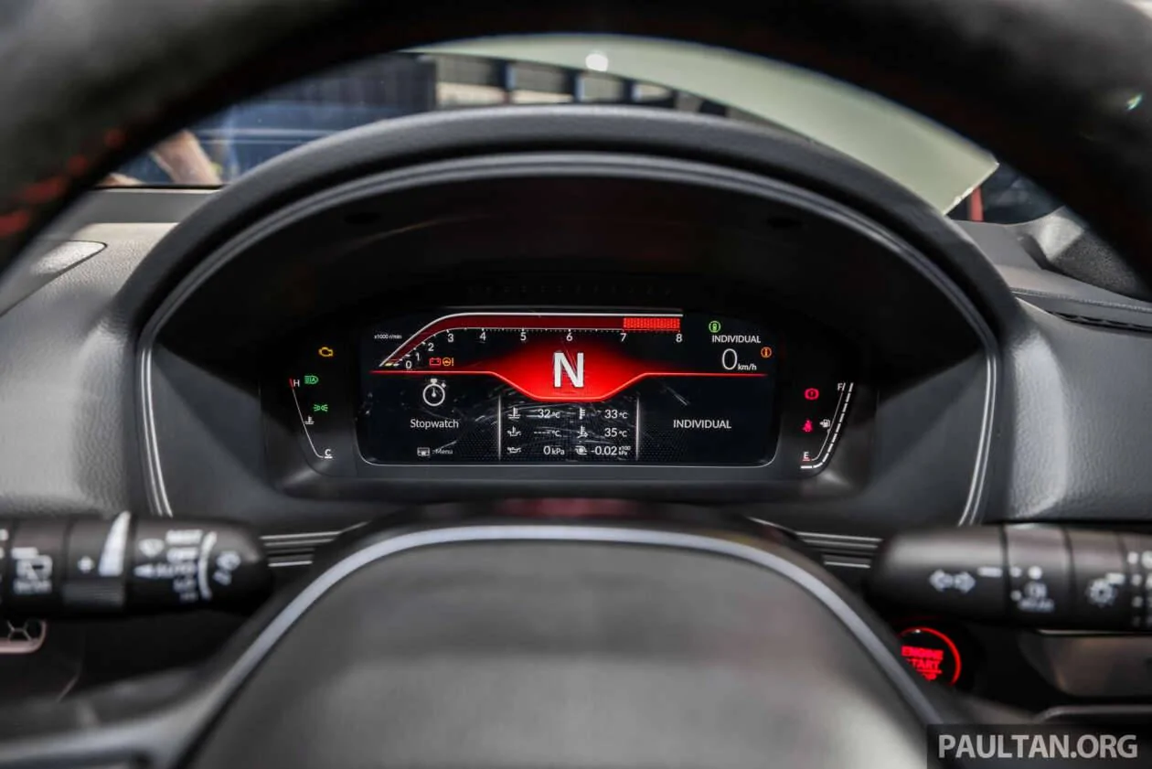 Acura Integra Is this area around the speedometer the same as the type r or 11th gen civic ? 2023_Honda_Civic_TypeR_Launch_Malaysia_Int-6-1260x841