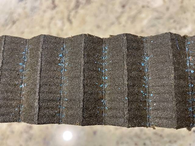 Acura Integra Debris in oil filter IMG_3480