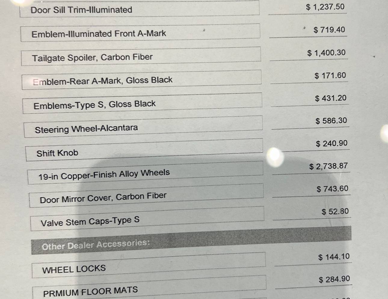 Acura Integra Integra Type S Demo Edition part out (copper wheels, carbon fiber, alcantara) IMG_8422