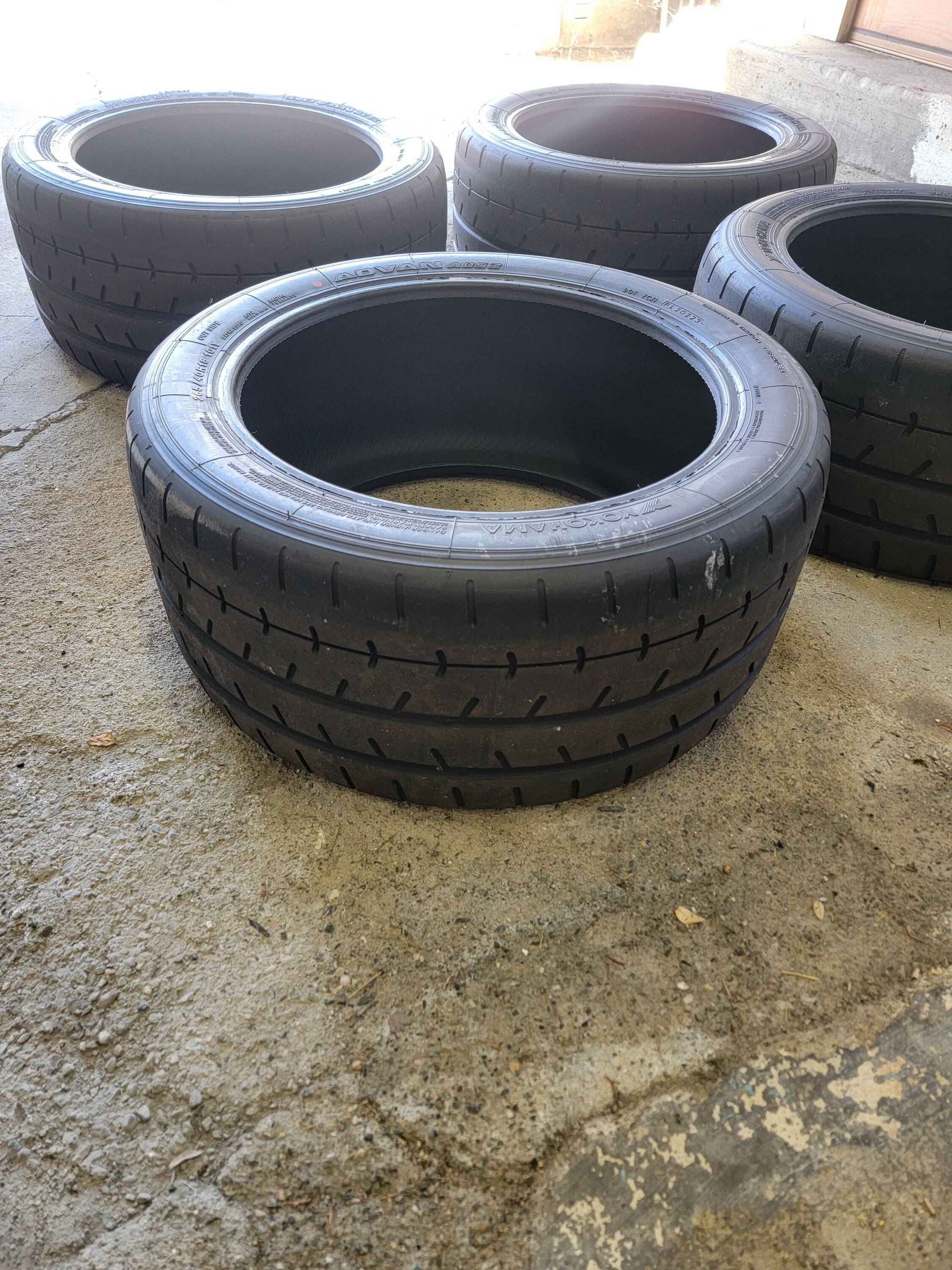 あああ 265 40 18 Advan A052 r compound tires | IntegraForums - 2023+