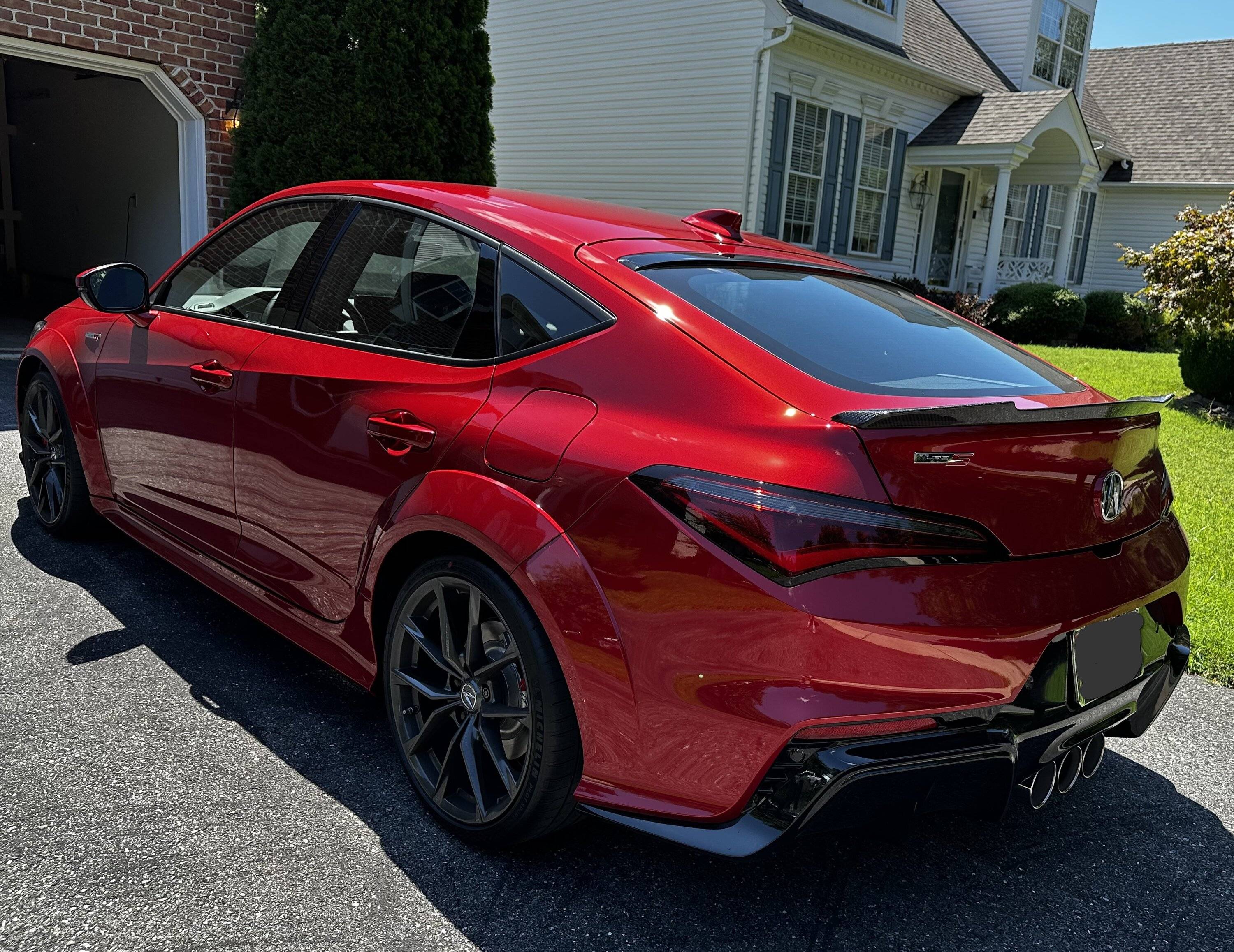 Acura Integra Your choice of coating, sealant, or wax? integra rear