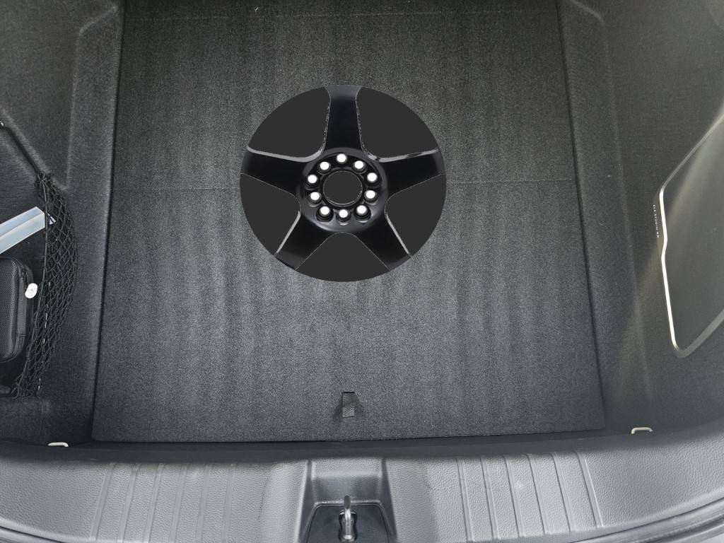 Acura Integra A Spare Tire That Fits Under the Load Floor spare-in-trunk