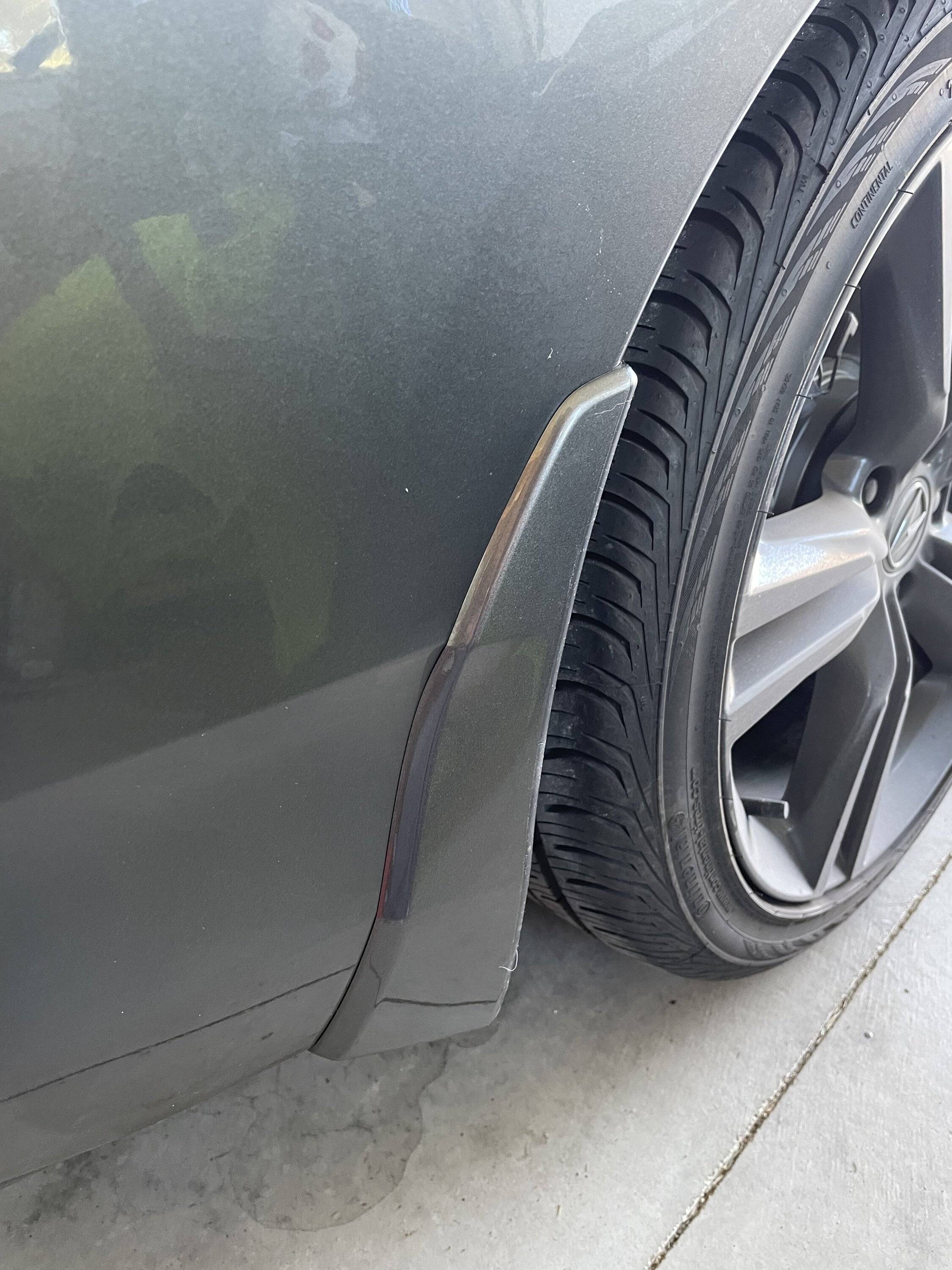 Acura Integra How to install OEM splash guards (no cutting fender liner) IMG_1826