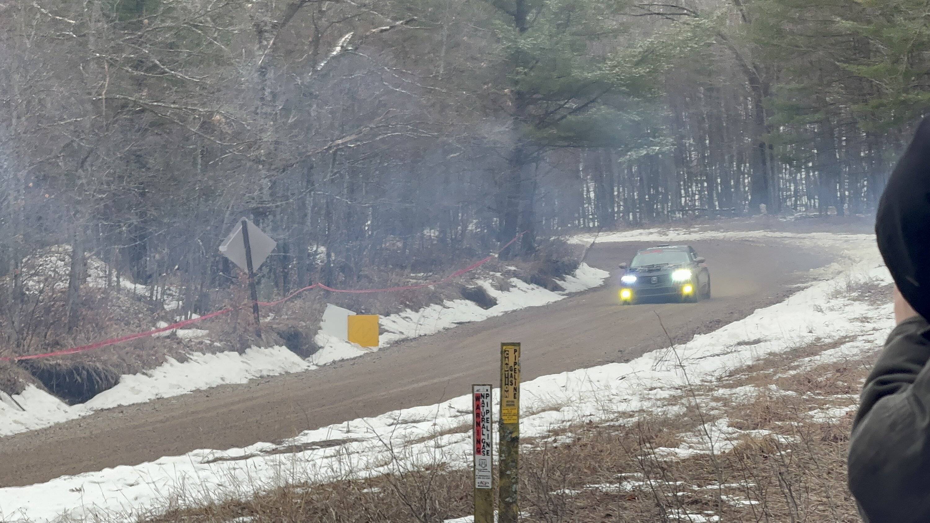 Acura Integra HART Rally wins limited 2WD class at Sno Drift Rally with their Acura Integra. IMG_1993