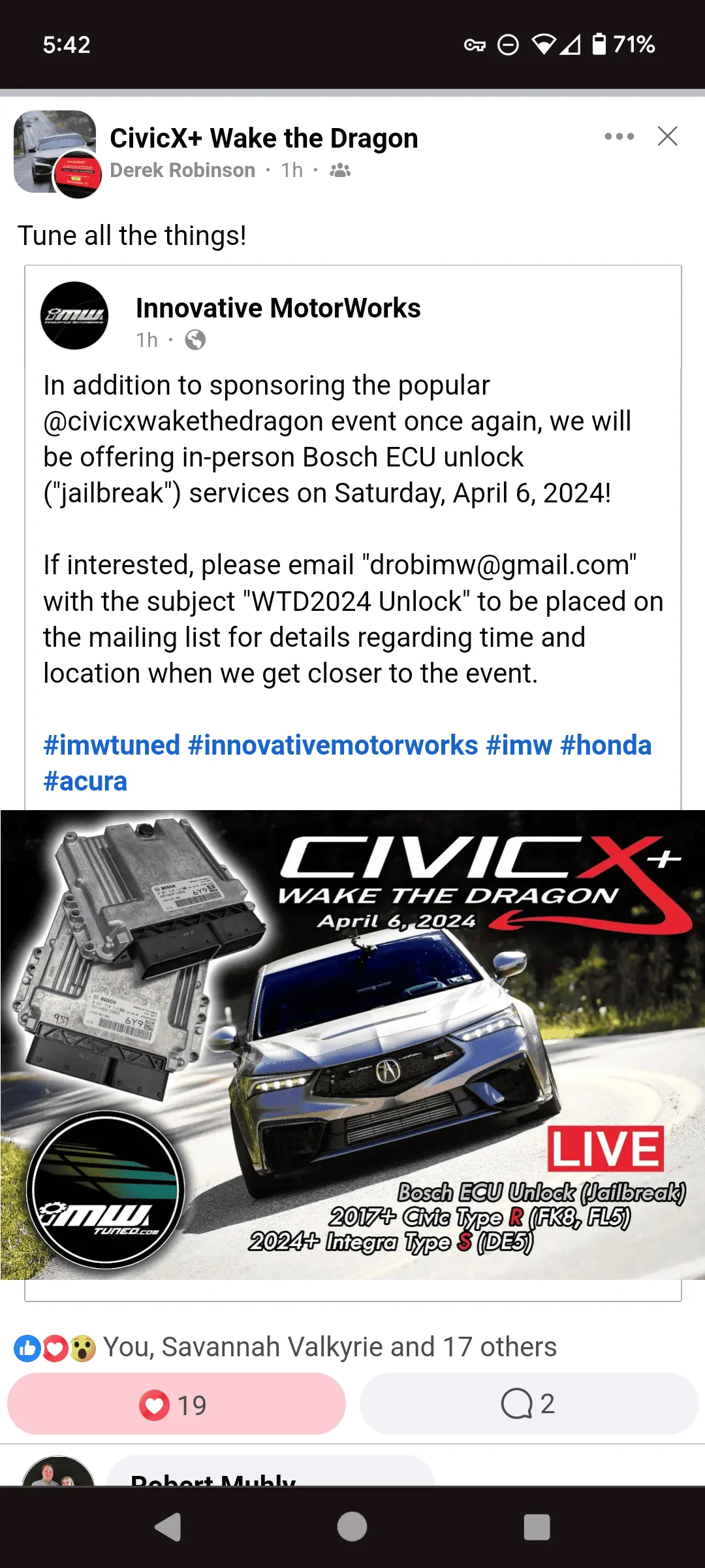 Acura Integra Wake the Dragon 2024 Screenshot_20240211-174237