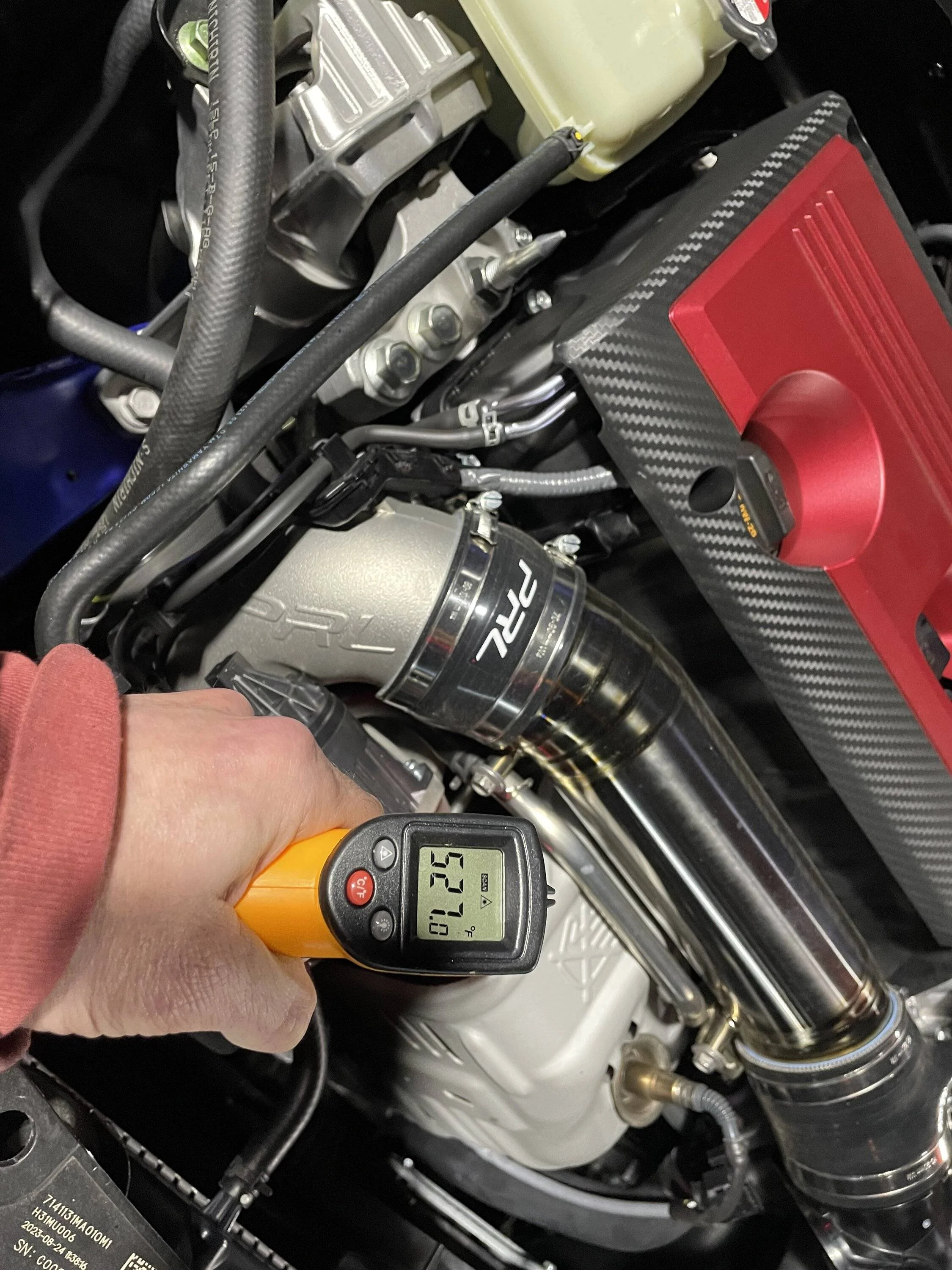 Acura Integra NO TUNE POWER ADDER?? HPS Charge pipes installed... IMG_2023