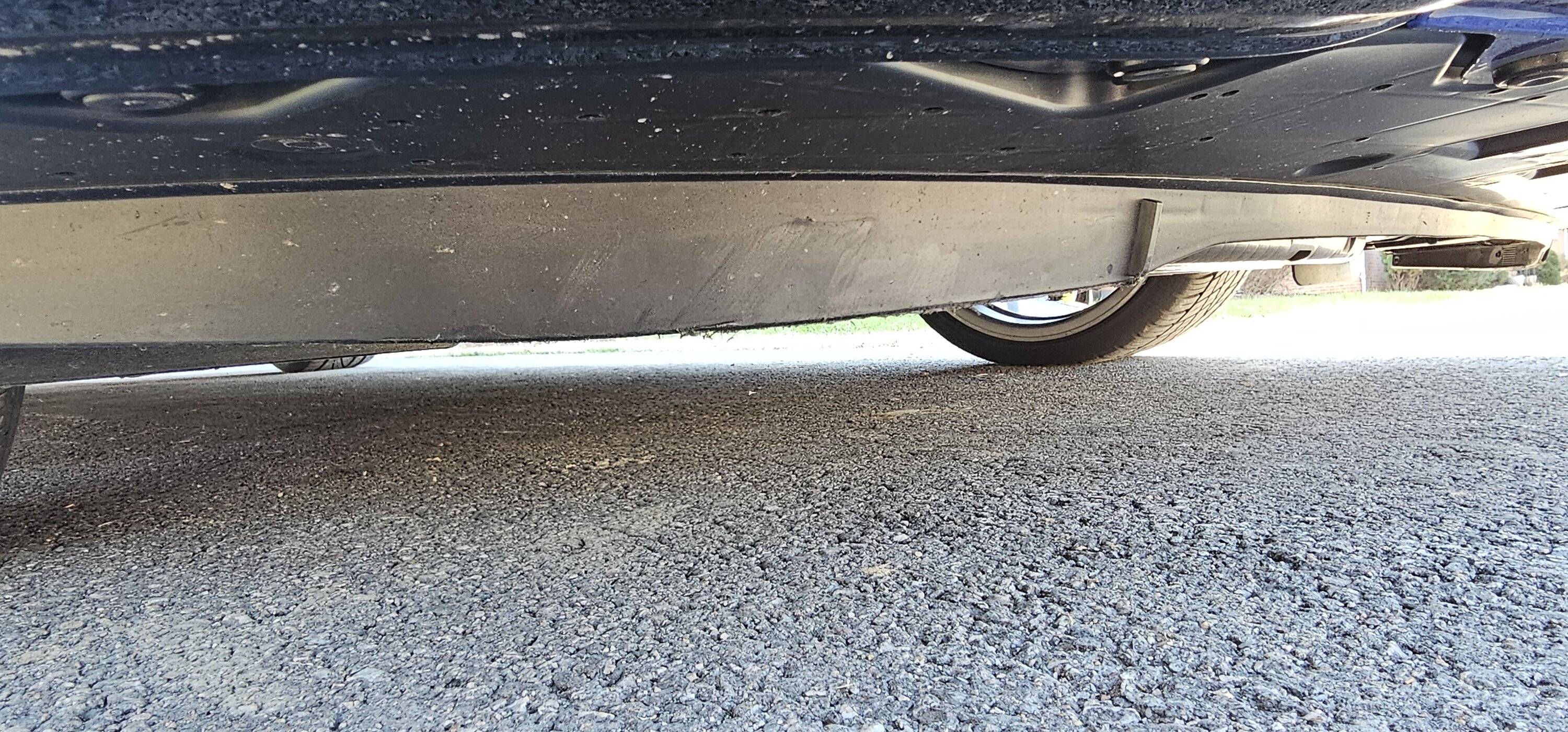 Acura Integra Catching under the front lip 20240220_102327