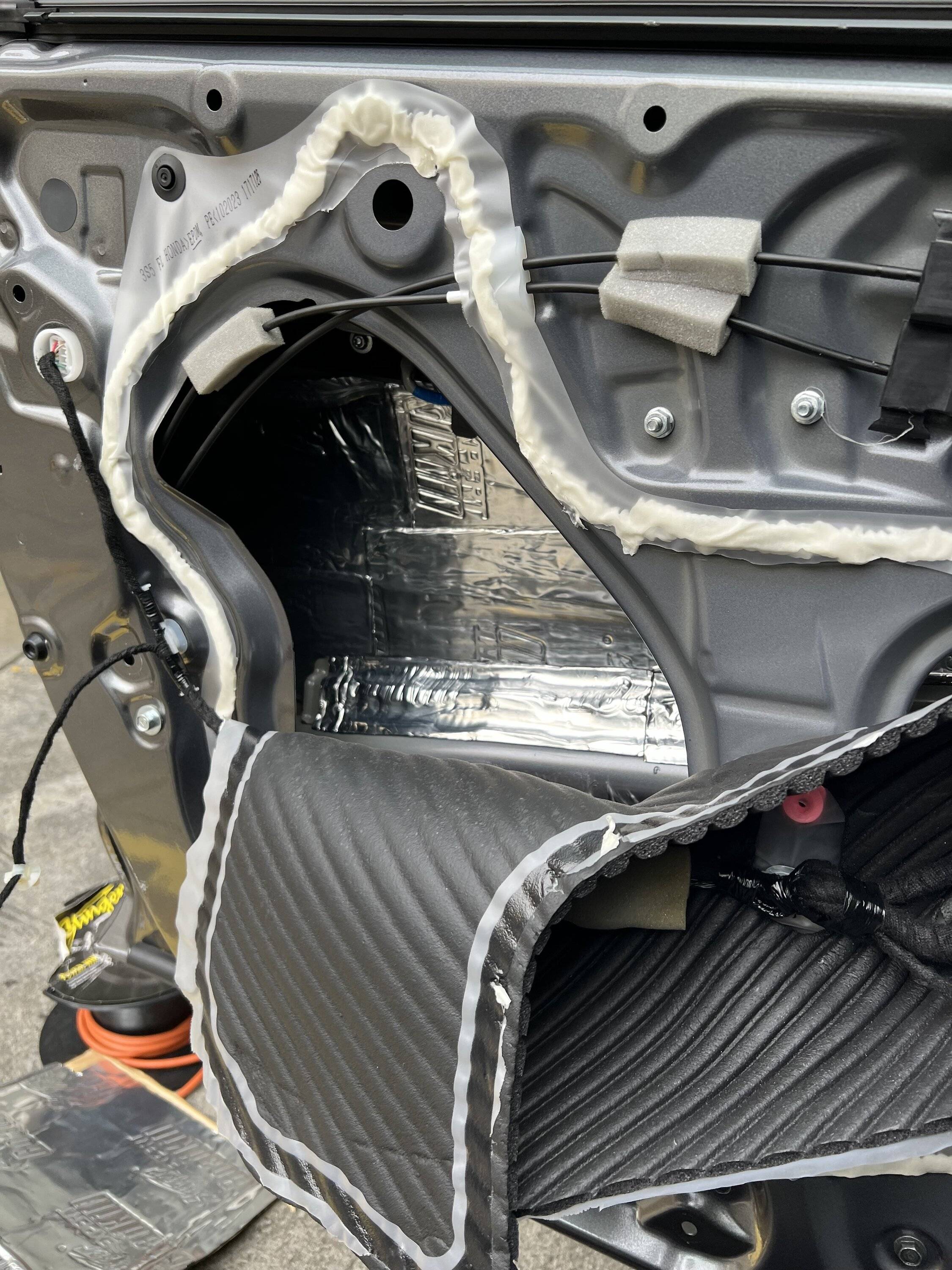 Acura Integra Sound-deadened the ITS a bit Door_