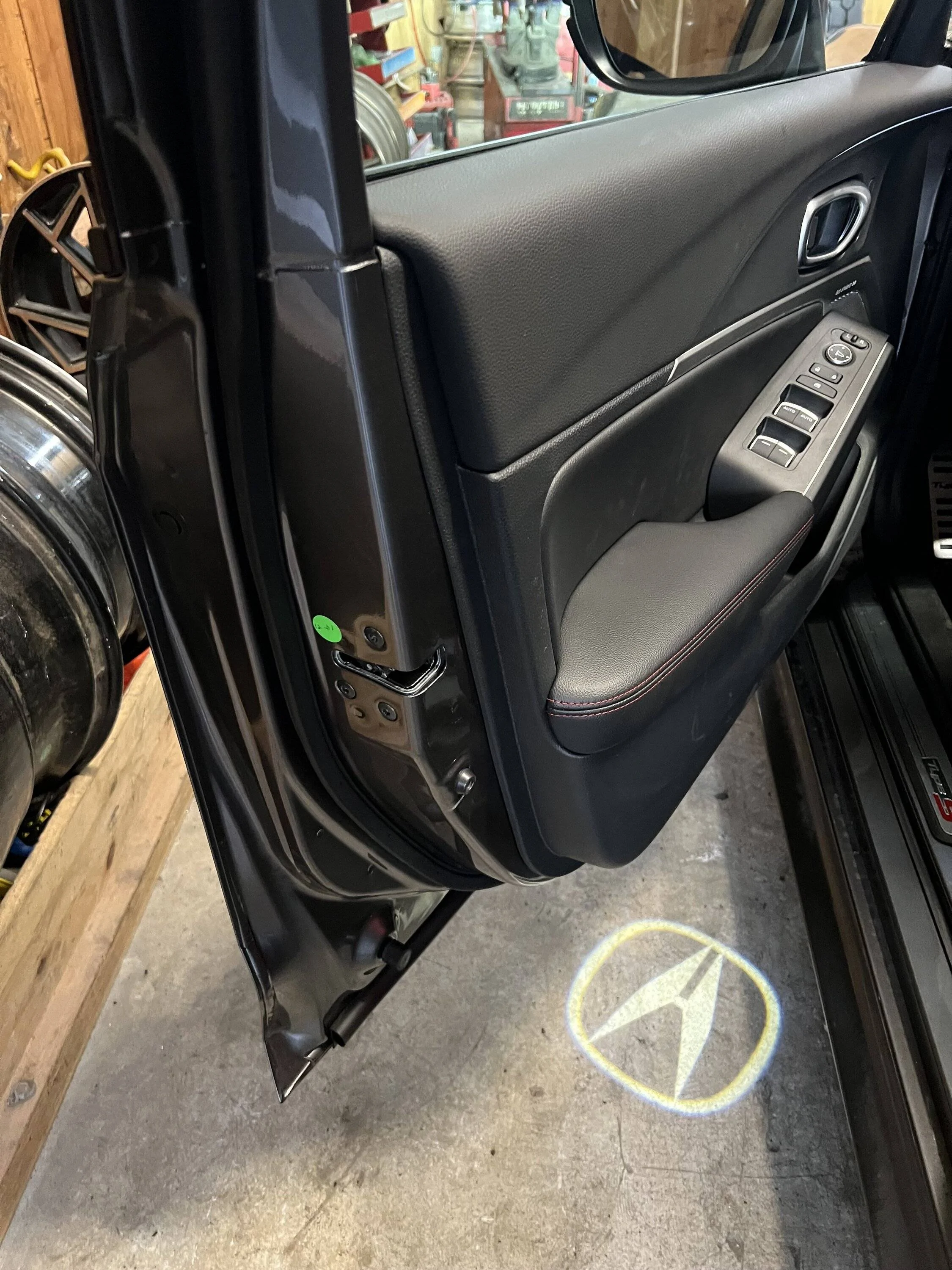 Acura Integra Sound-deadened the ITS a bit Projector_