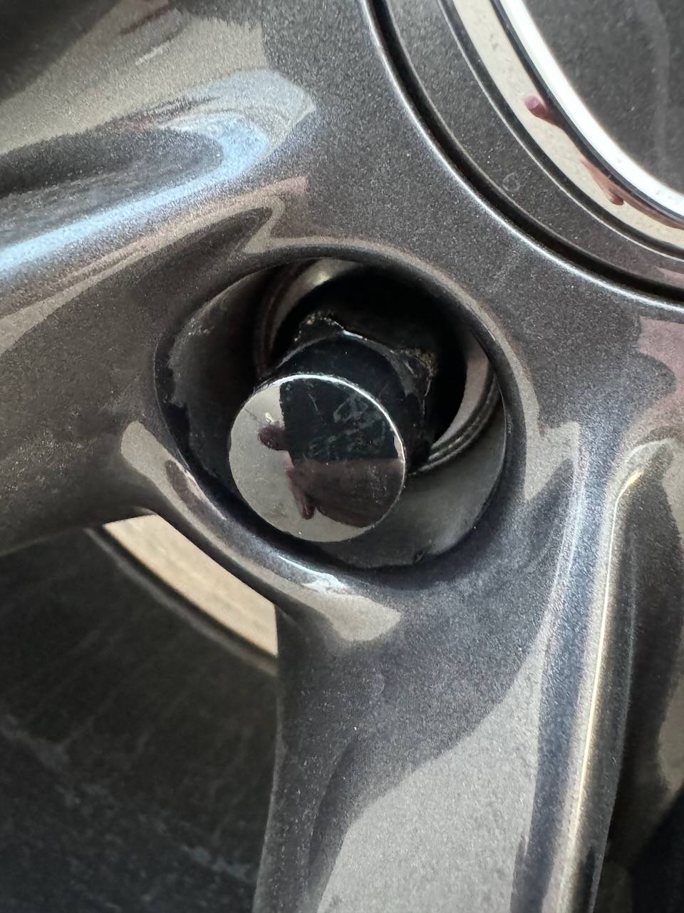 Acura Integra 24 A-Spec Tech: what is the one different lug on each wheel (not a lock)? IMG_2739