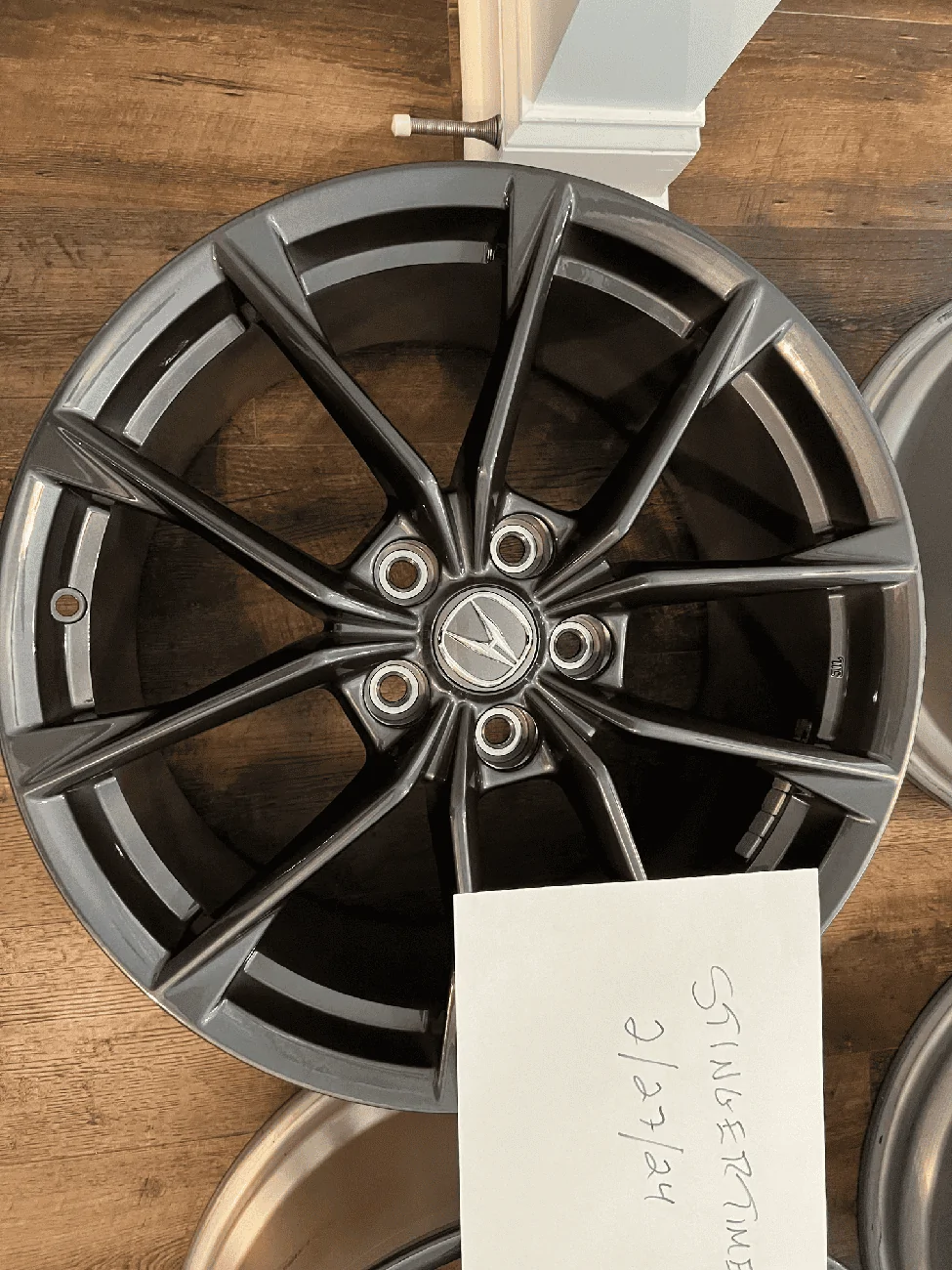 Acura Integra Sold!!  None left.- OEM Graphite Type S wheels- $1,200 plus shipping, willing to sell by the each!! IMG_2992