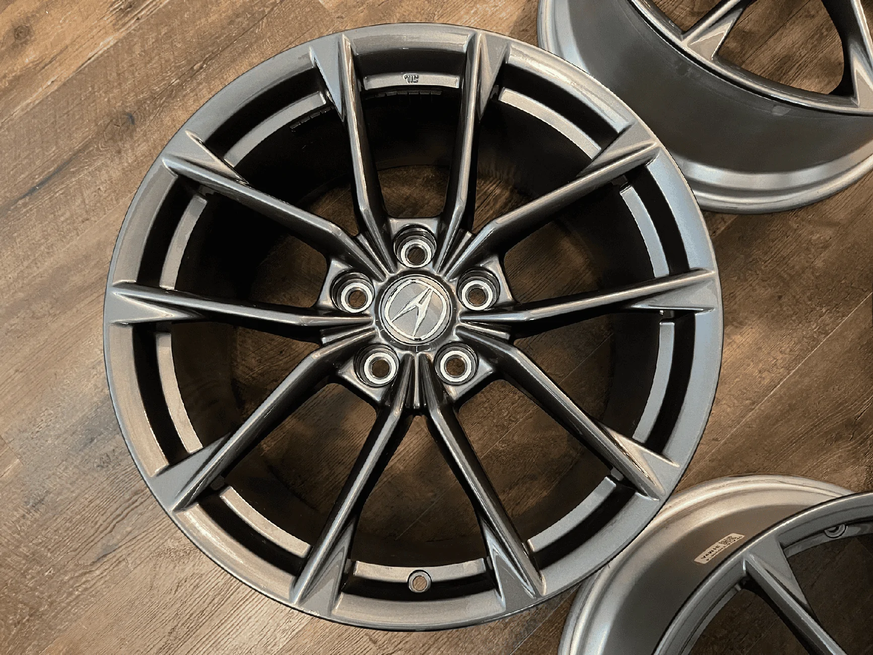 Acura Integra Sold!!  None left.- OEM Graphite Type S wheels- $1,200 plus shipping, willing to sell by the each!! IMG_3005