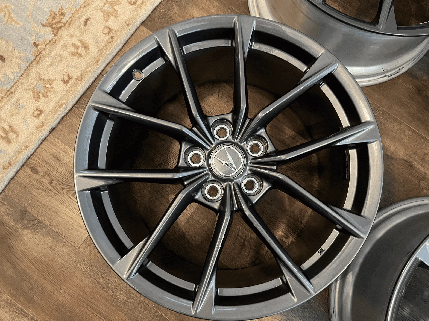 Acura Integra Sold!!  None left.- OEM Graphite Type S wheels- $1,200 plus shipping, willing to sell by the each!! IMG_3006