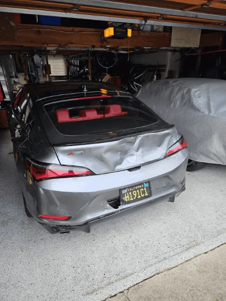 Acura Integra Aspec-Tech vs. Rivian..Unintentional crash test. 1709566255660