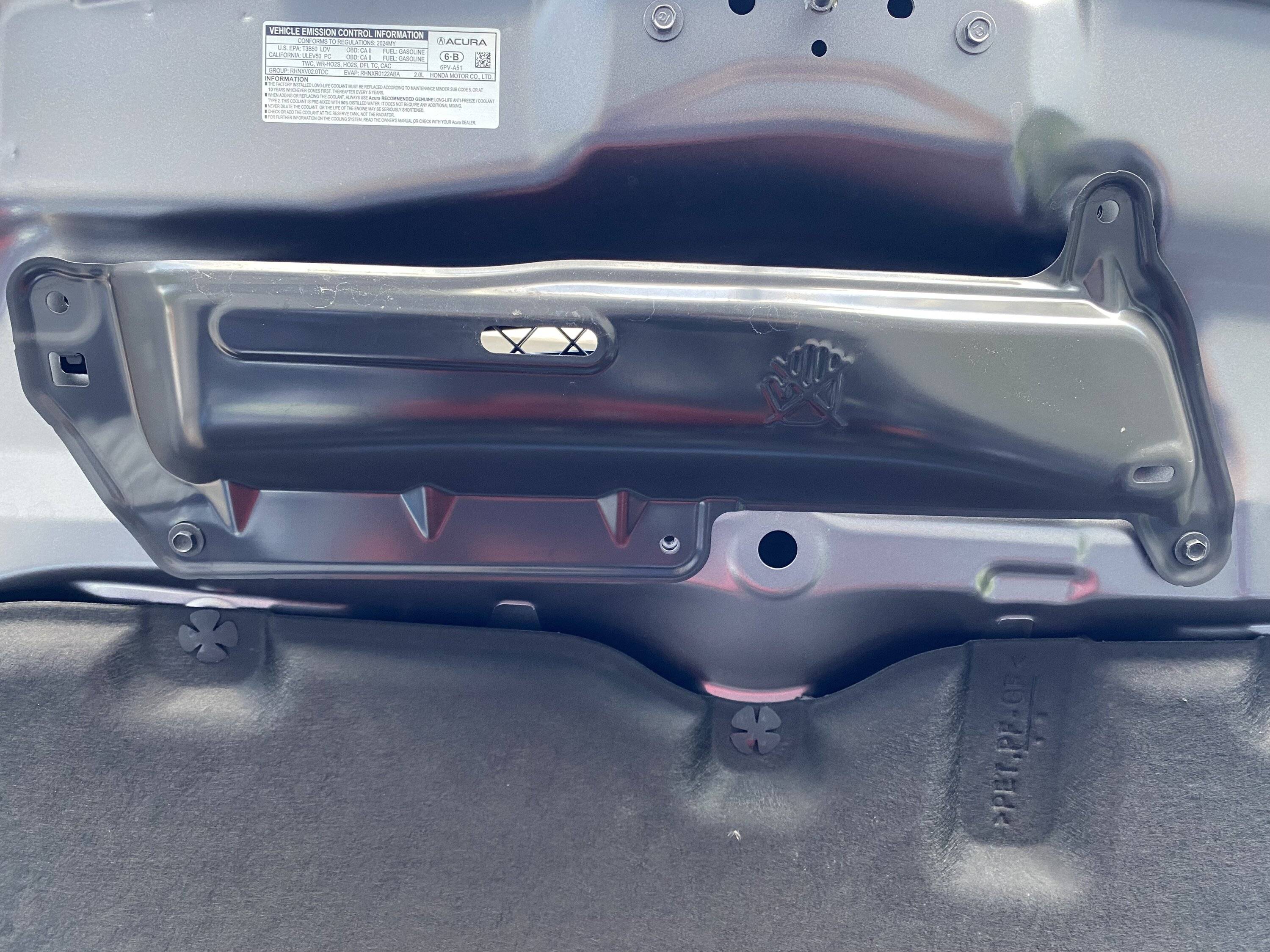 Acura Integra Hood vent missing bolts?! IMG_7019