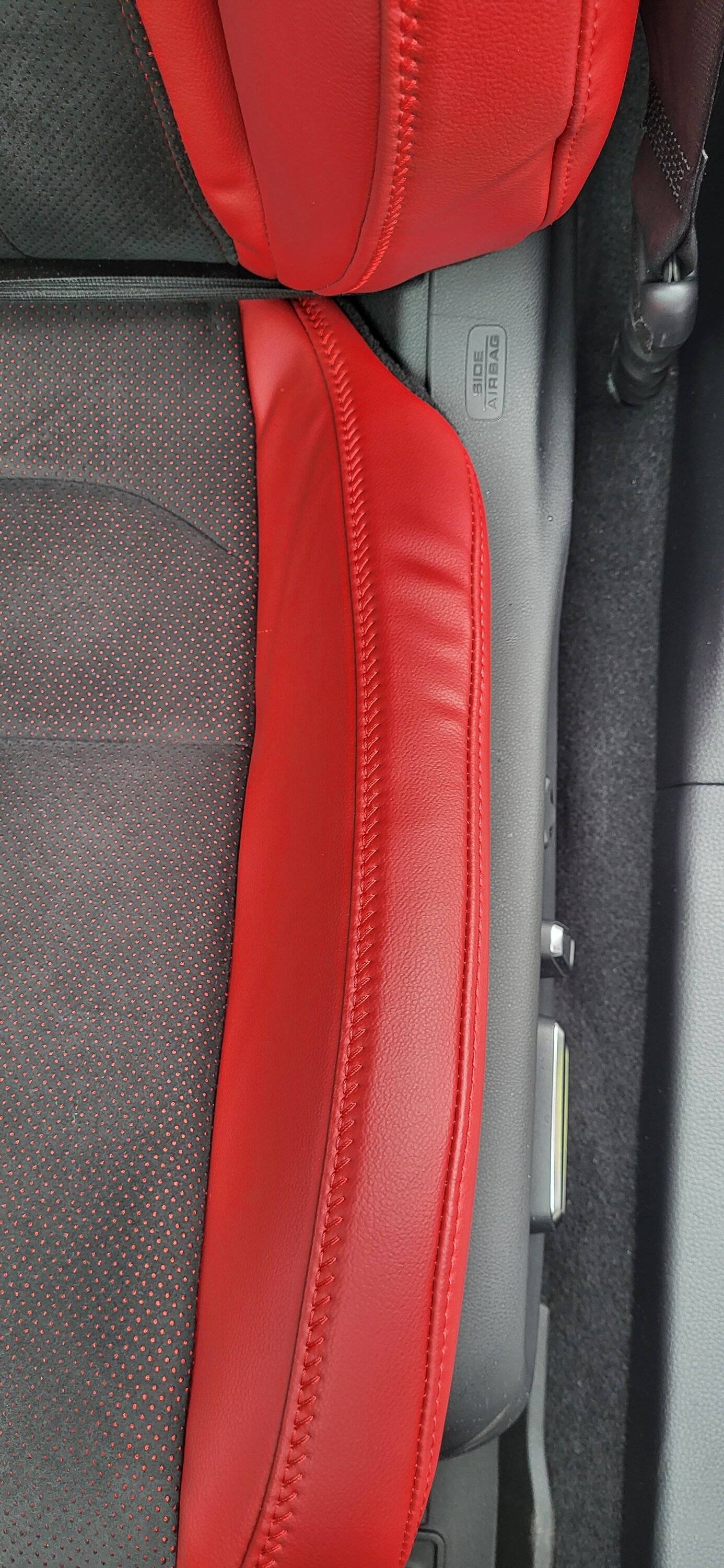 Acura Integra Excessive Seat Bolster Wrinkle? 1000008005