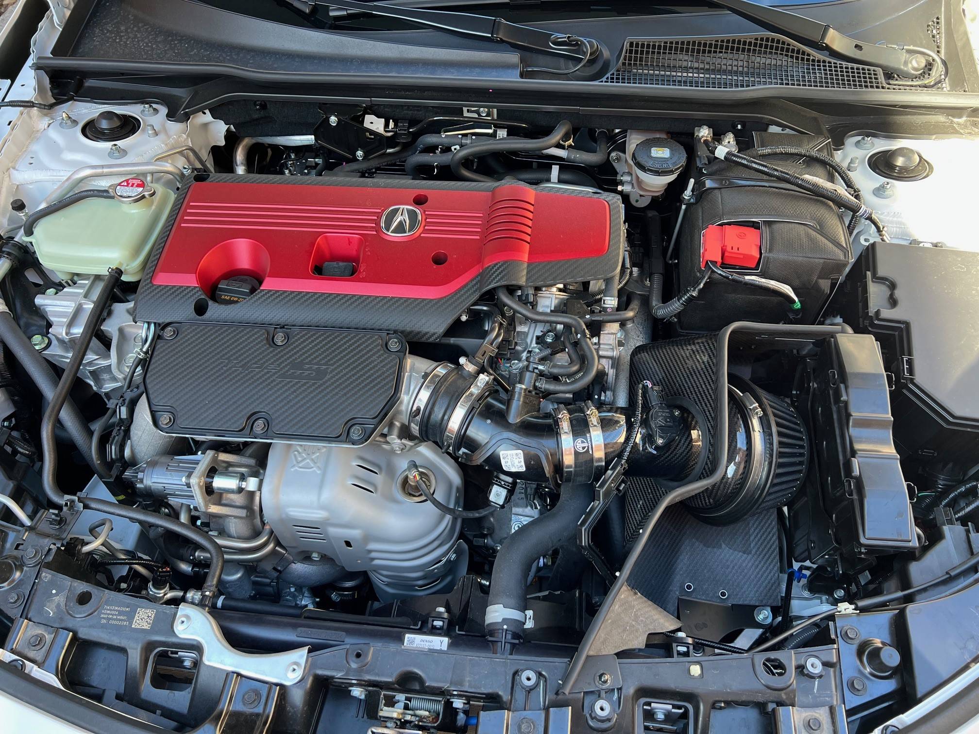 Acura Integra Armaspeed Carbon Fiber Intake Install - WHOOSH WHOOSH d