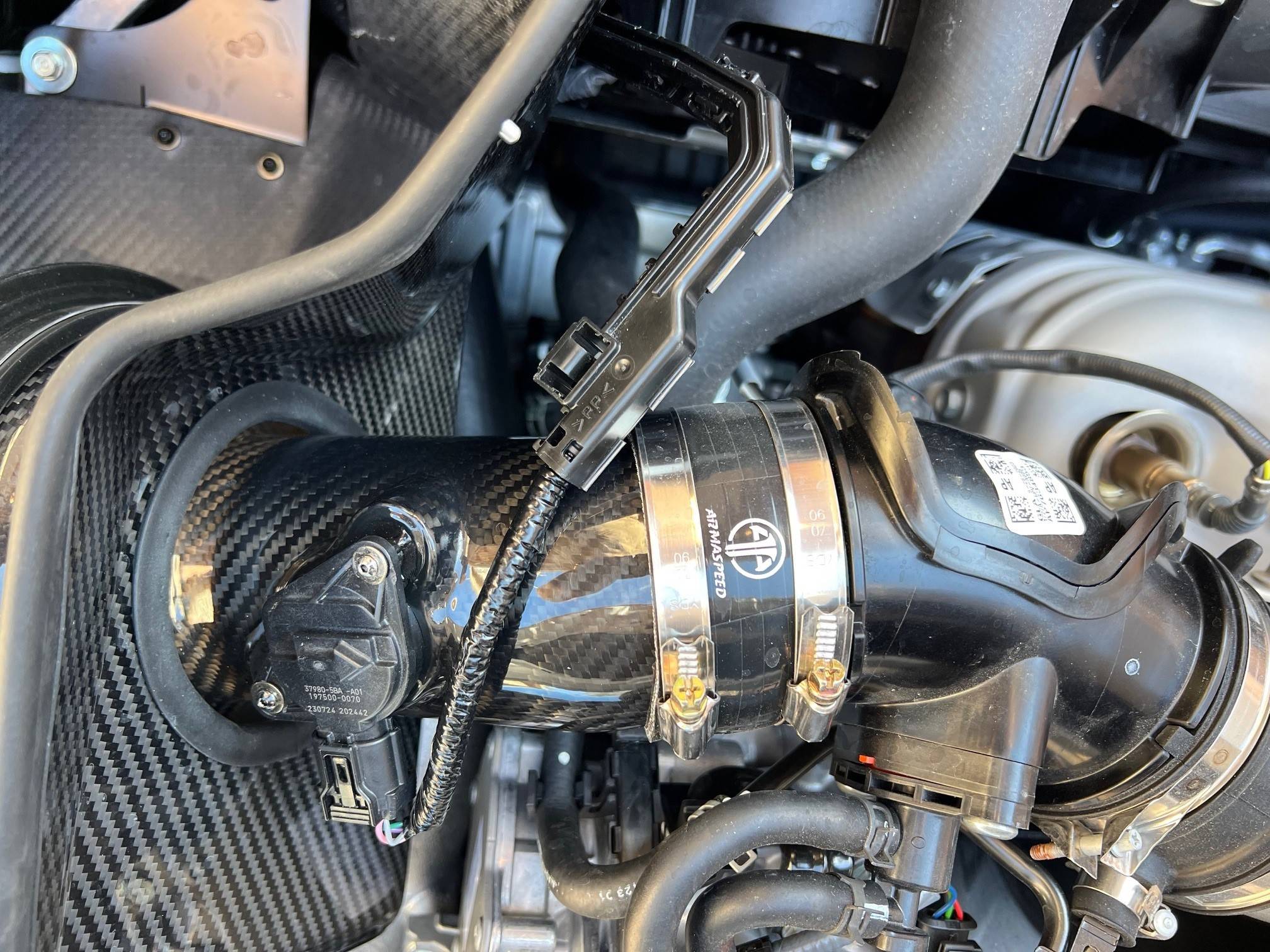 Acura Integra Armaspeed Carbon Fiber Intake Install - WHOOSH WHOOSH 