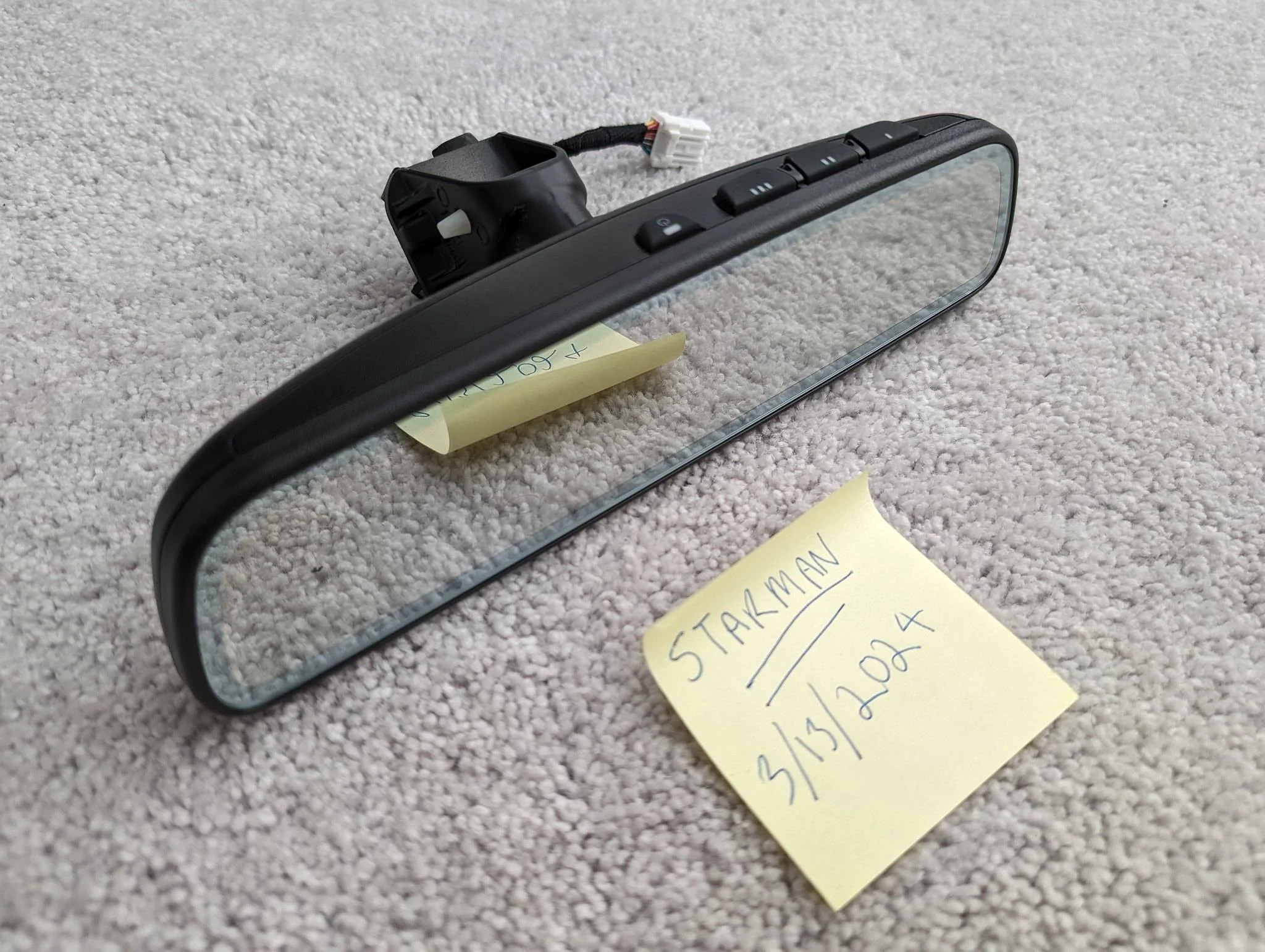 Acura Integra SOLD: OEM Honda Civic Framed Homelink mirror [Plug-n-play] 53585453997_a54c73b9dd_k