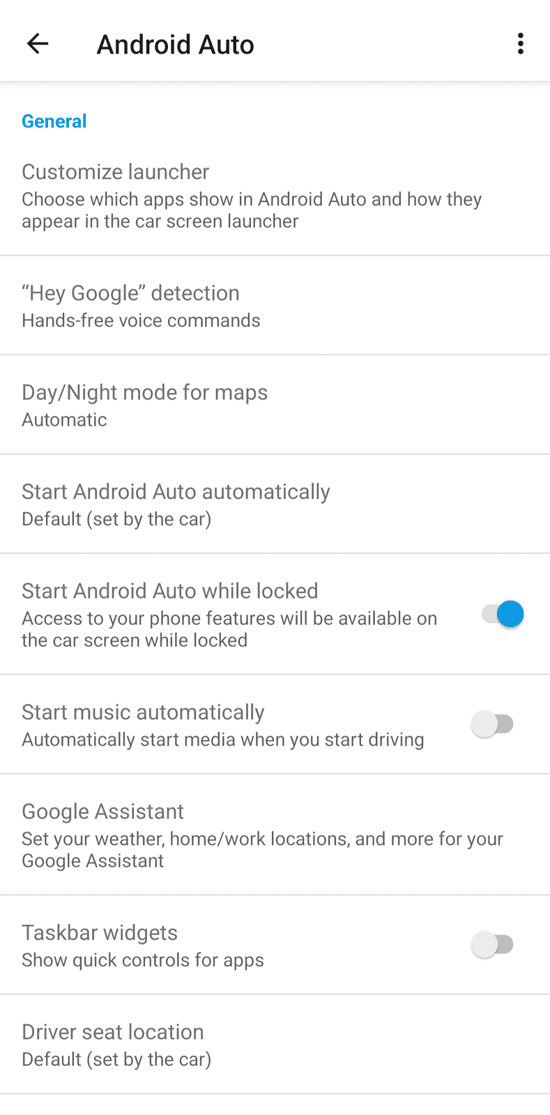 Acura Integra Android Auto Map/Wyze not switching to Night mode Automatically Screenshot_20240318-155806