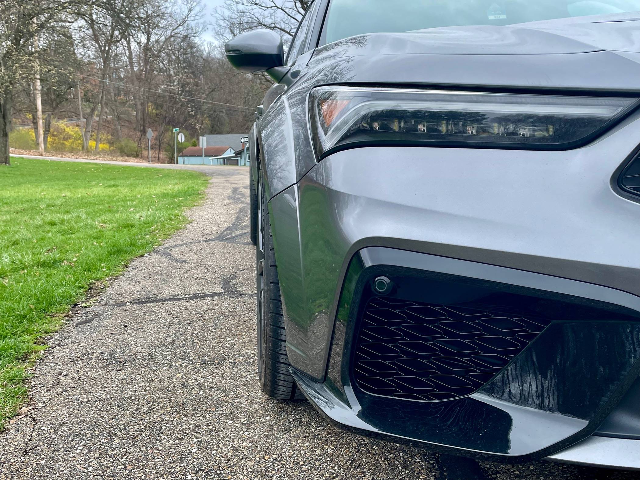 Acura Integra H&R lowering springs with Bonoss Spacers on Type S IMG_6367