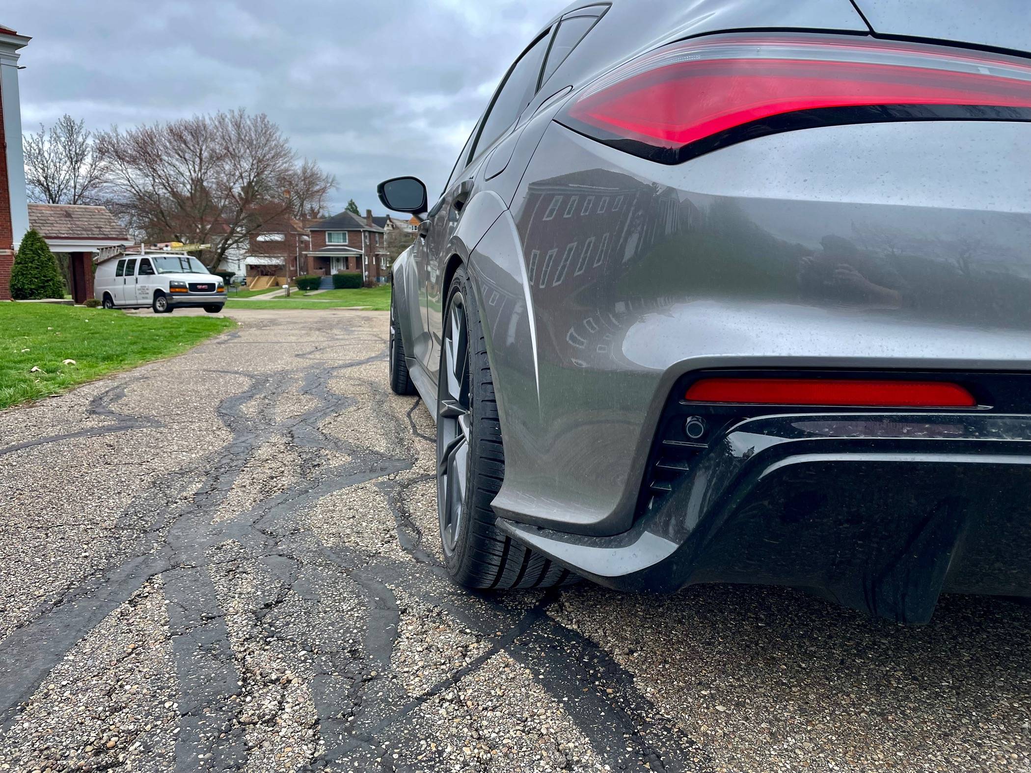 Acura Integra H&R lowering springs with Bonoss Spacers on Type S IMG_6368