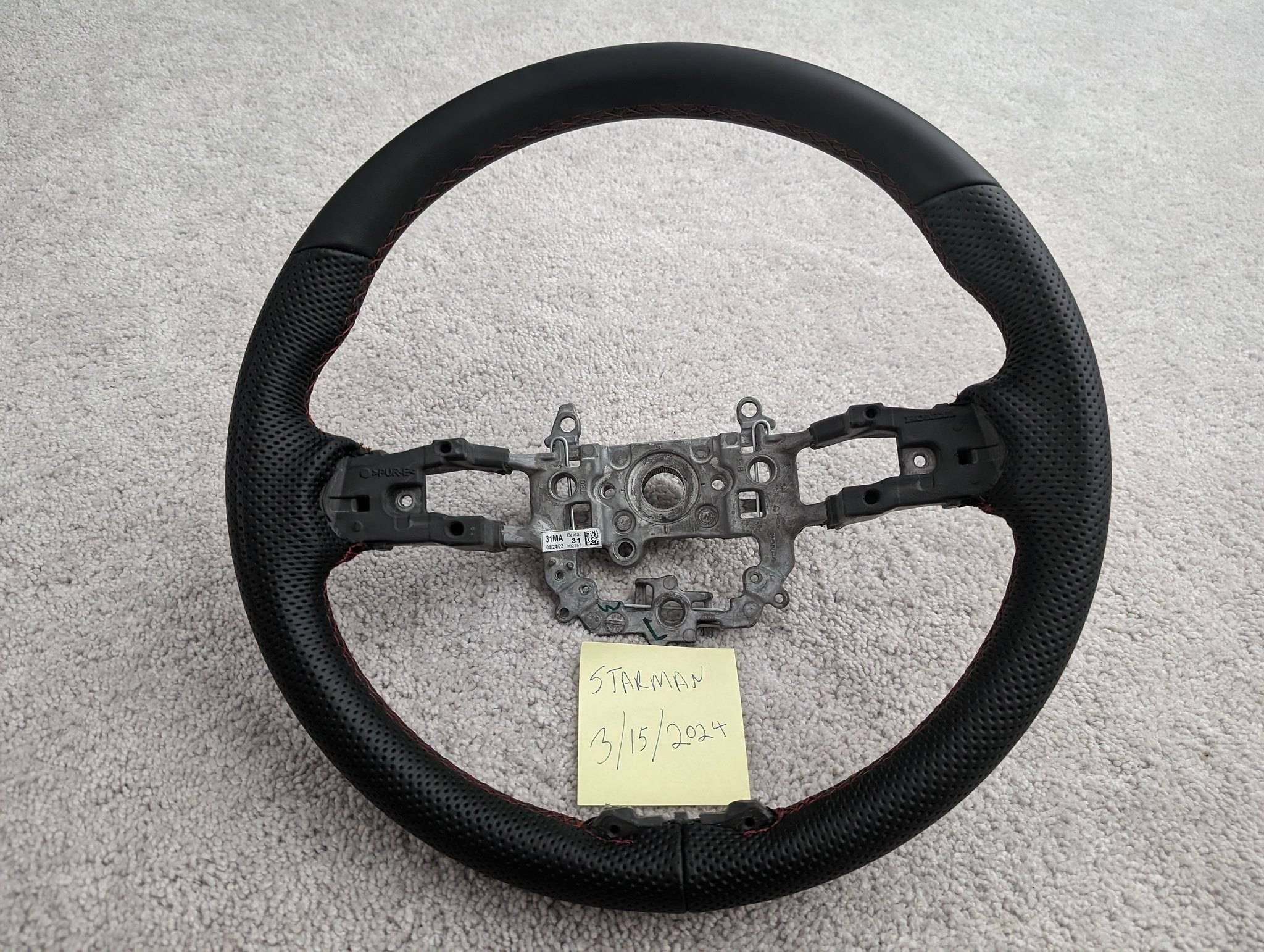 Acura Integra SOLD: OEM Type S Leather Steering Wheel (Not Heated) 53590126179_ba27f74739_k