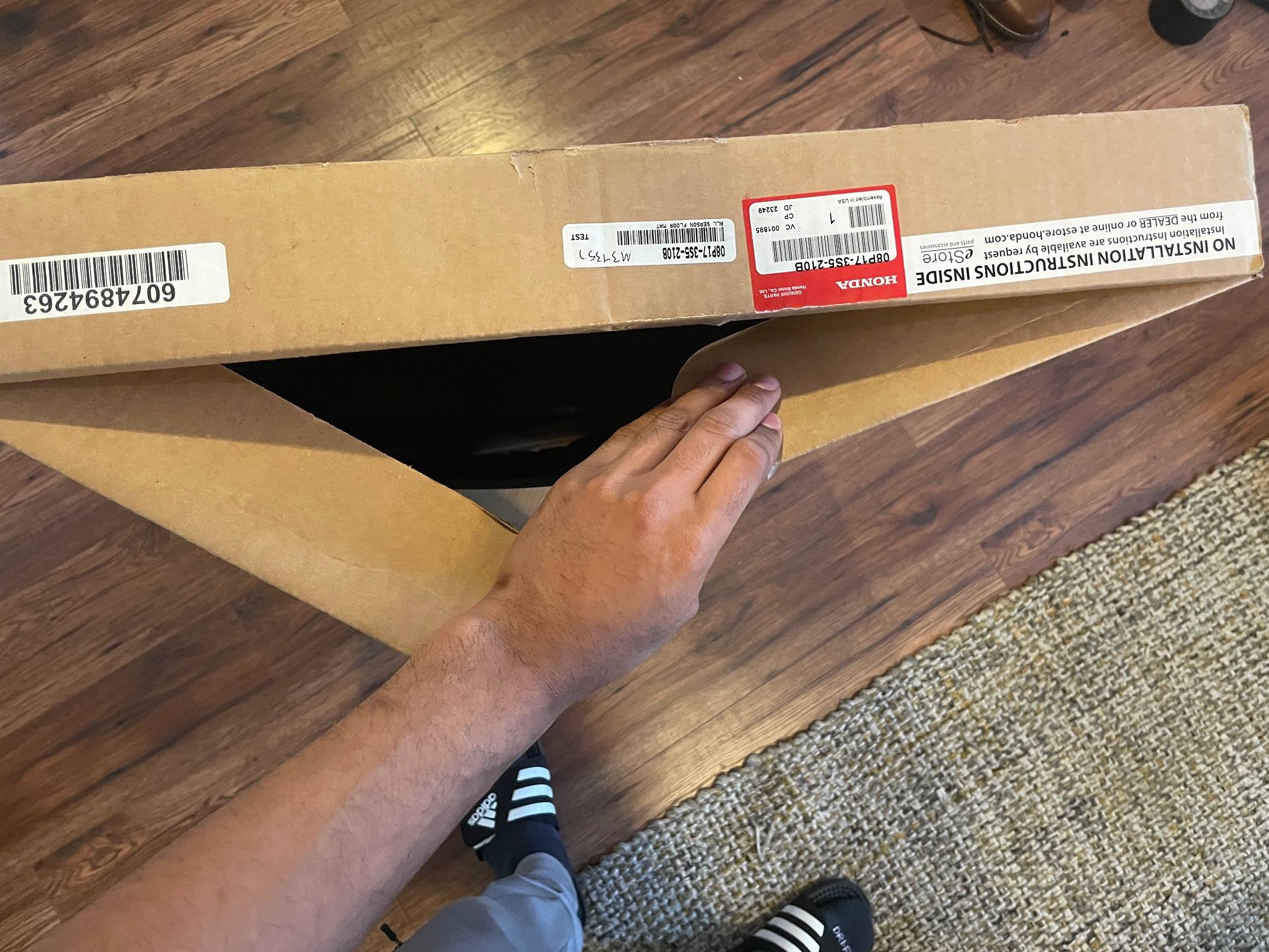 Acura Integra Type S ALL WEATHER MATS $150 IMG_5384