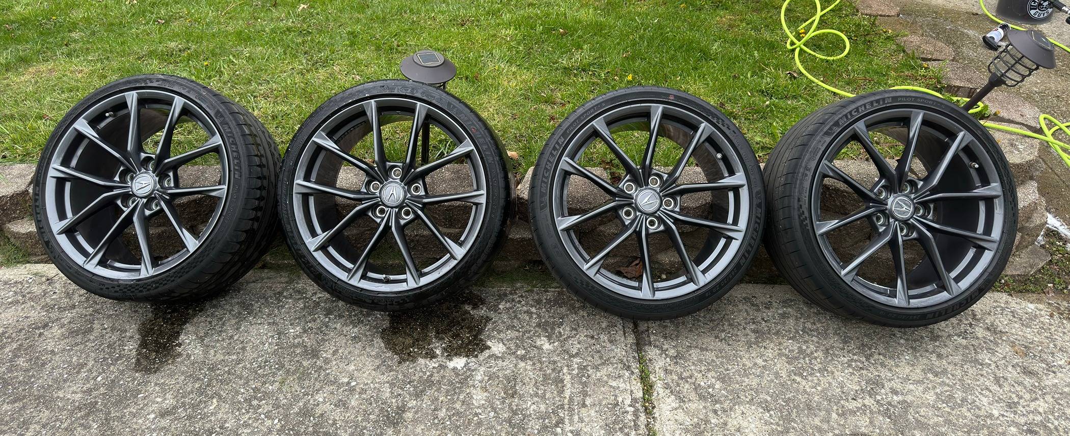 Acura Integra Stock 19" Wheels & Tires - Charcoal - SOLD IMG_0091