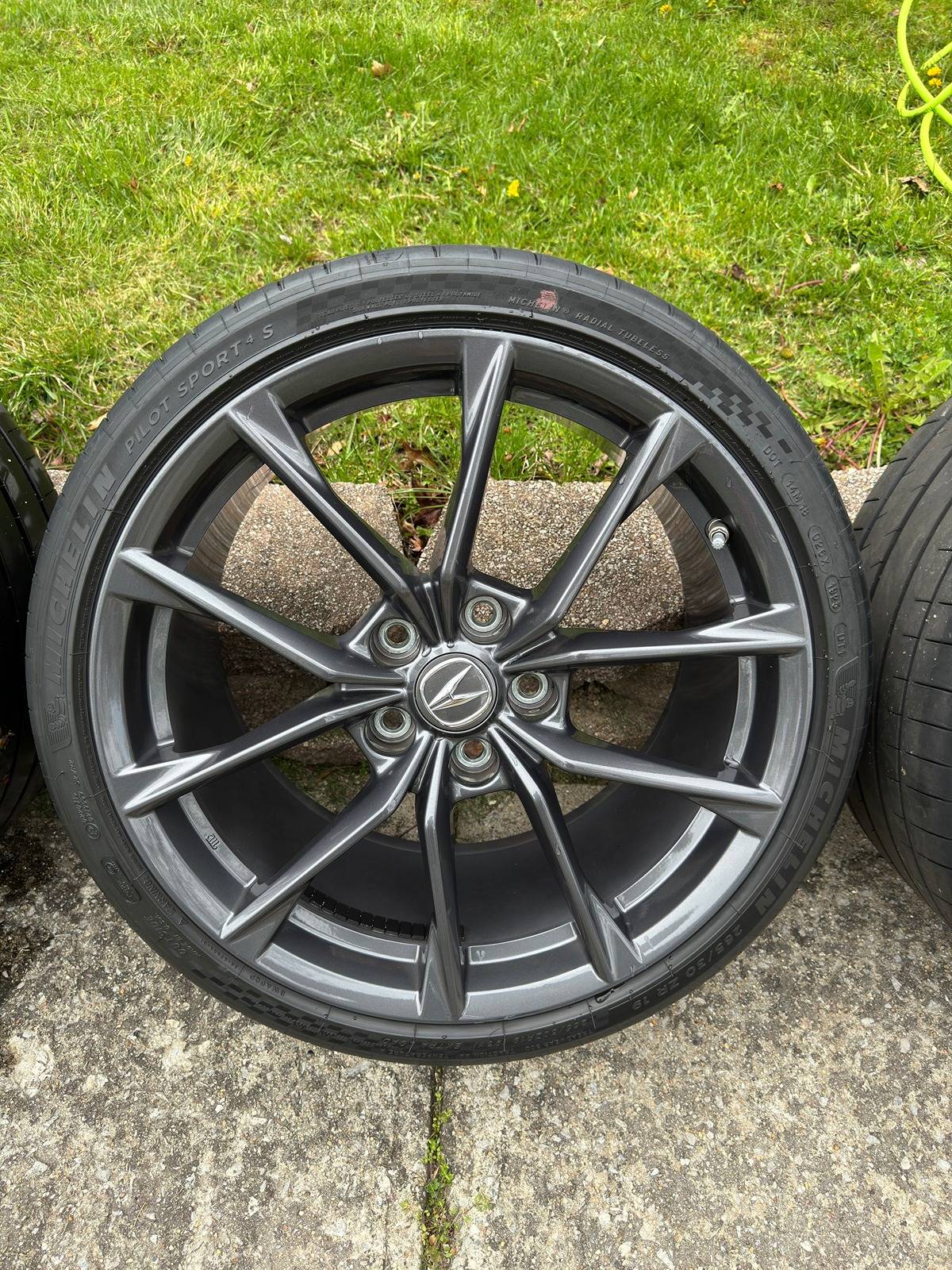 Acura Integra Stock 19" Wheels & Tires - Charcoal - SOLD IMG_0093