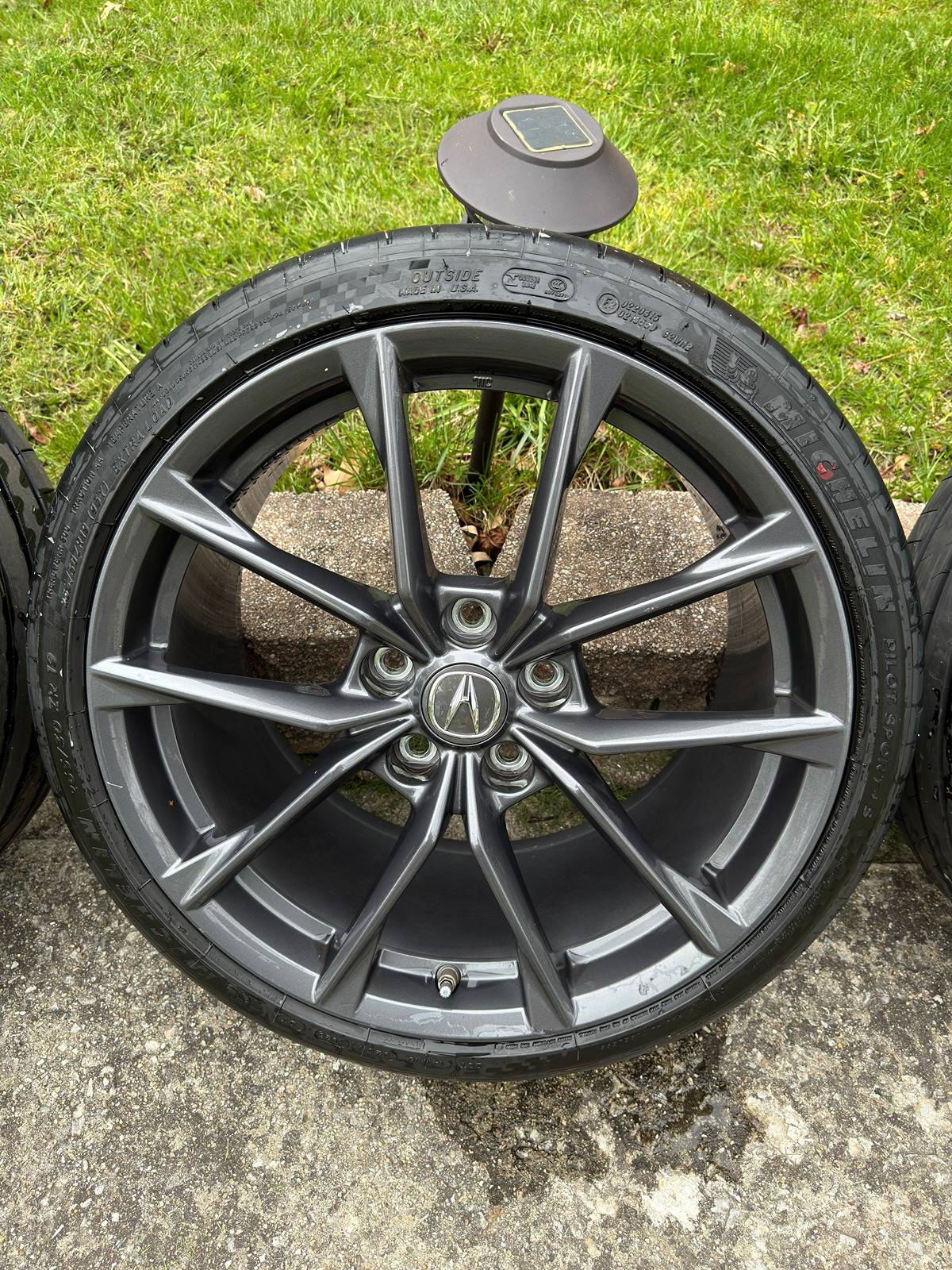 Acura Integra Stock 19" Wheels & Tires - Charcoal - SOLD IMG_0094