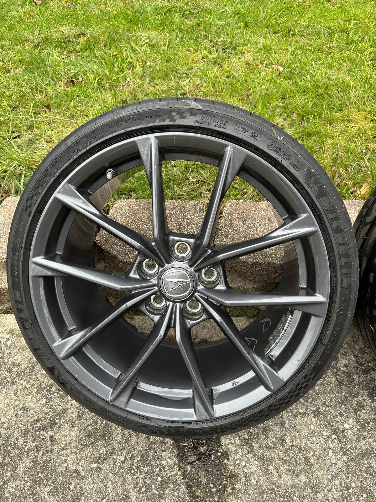 Acura Integra Stock 19" Wheels & Tires - Charcoal - SOLD IMG_0095