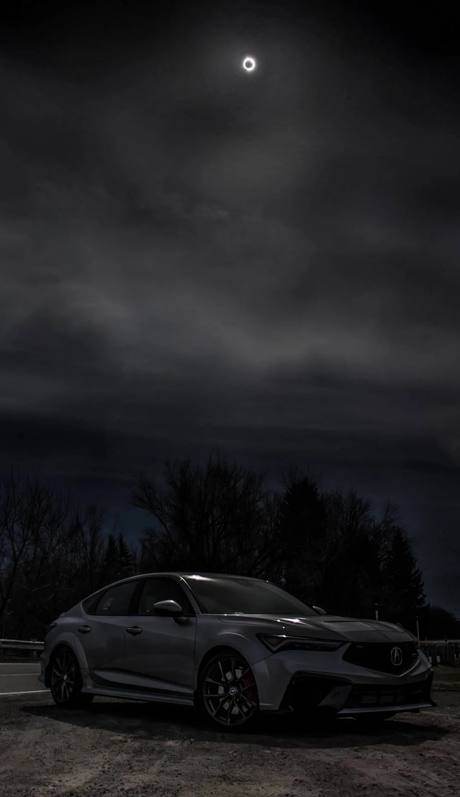 Acura Integra Lunar Silver Metallic ITS Solar Stylized