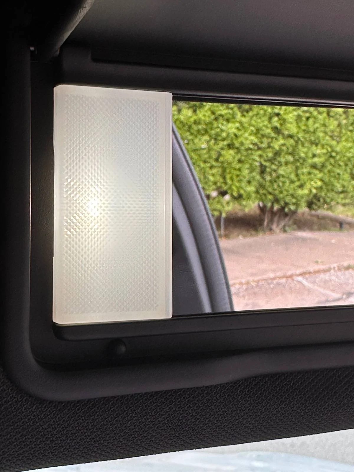 Acura Integra Vanity Light LED conversion IMG_6781