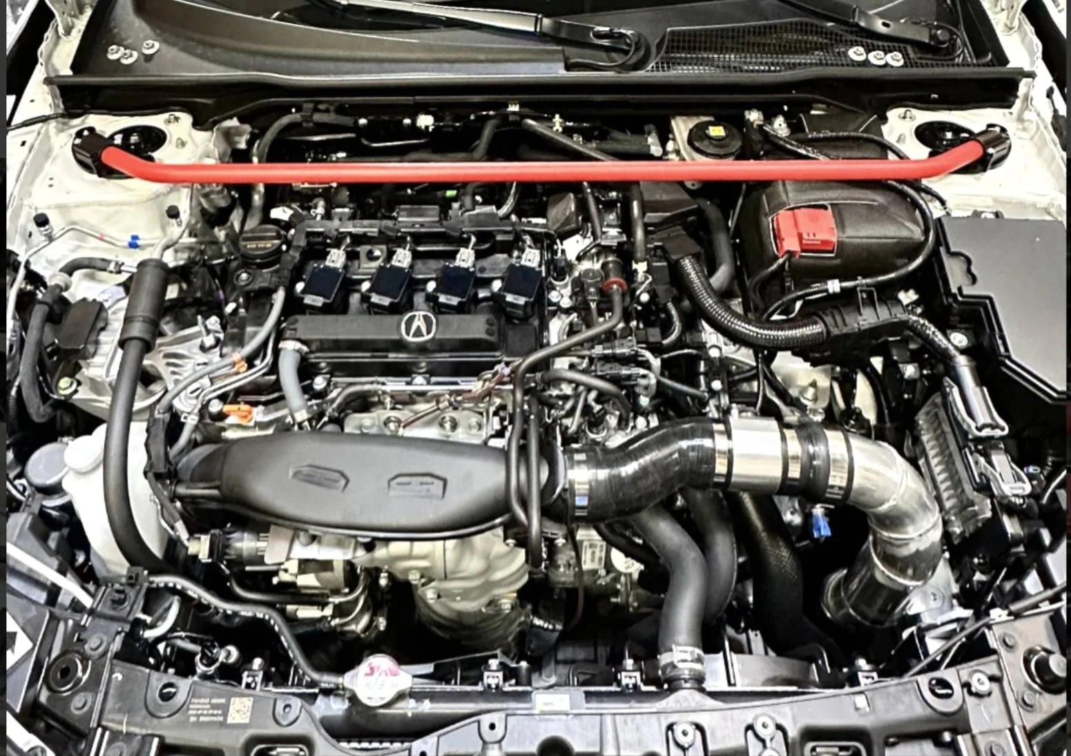 Acura Integra PRL's "Throwback" Front Strut Bar installed Screenshot_20240419_172735_Chrom