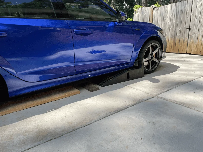 Acura Integra Found out how strong the splash guards really are!! 1714446625844-kf