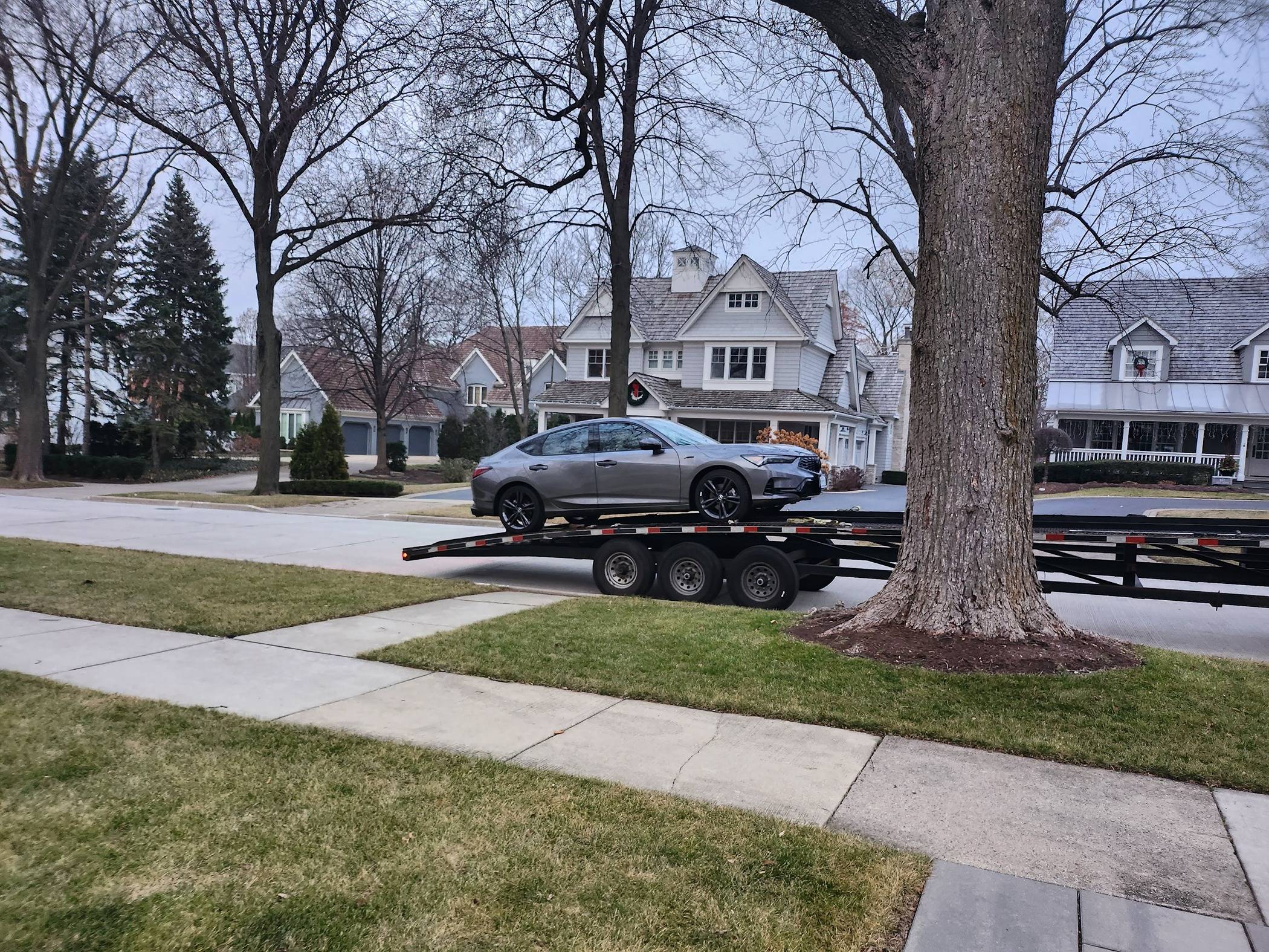 Acura Integra Aspec MT with 20" Volk TE37s, Mugen exhaust, Two tone wrap 20221206_155822