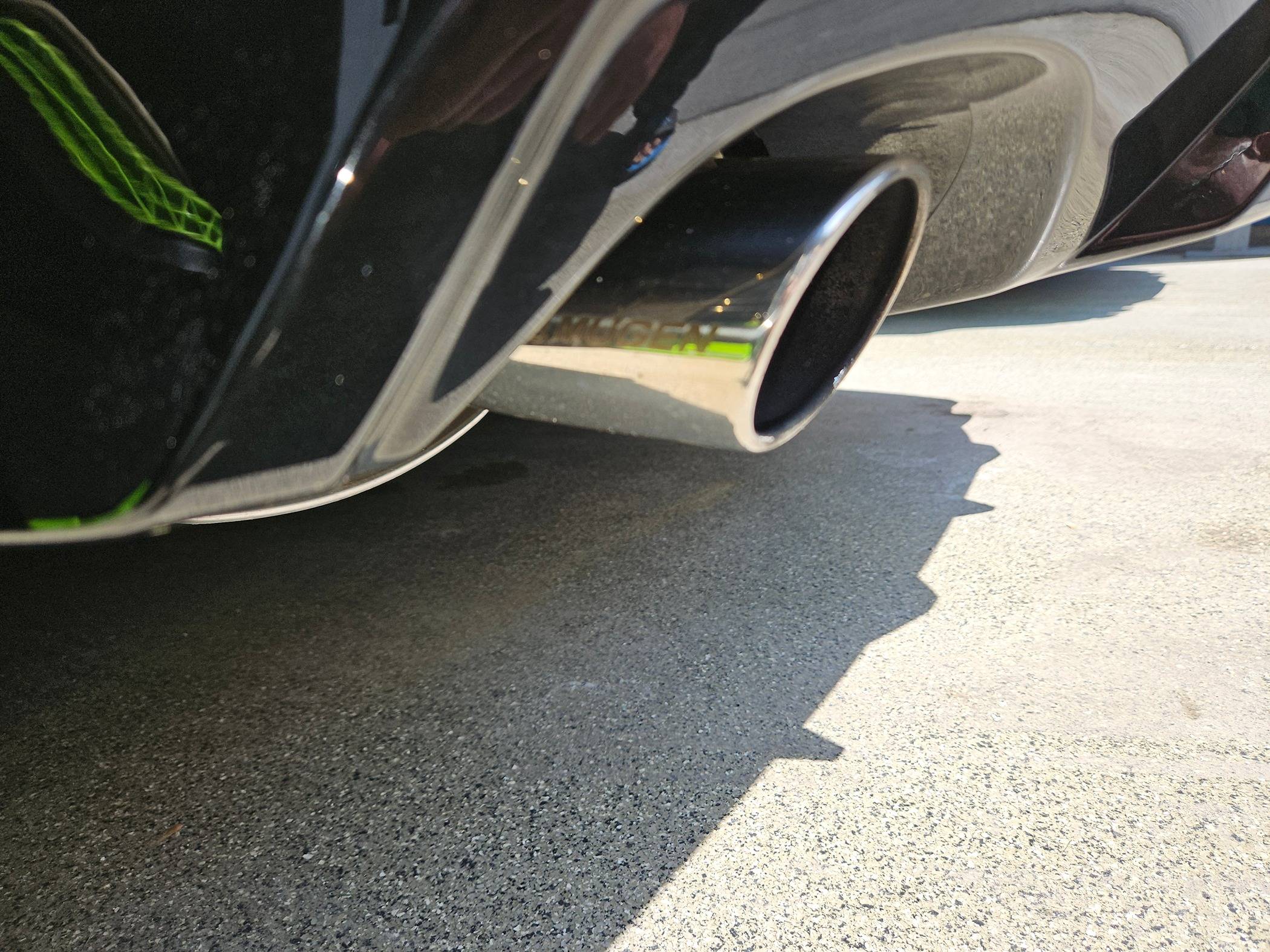 Acura Integra Aspec MT with 20" Volk TE37s, Mugen exhaust, Two tone wrap 20240506_150338