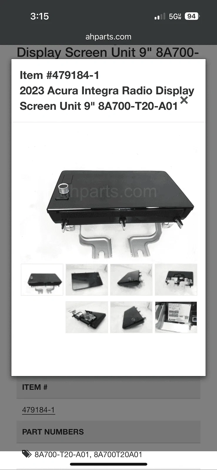 Acura Integra Can I upgrade the OEM screen?? IMG_1631