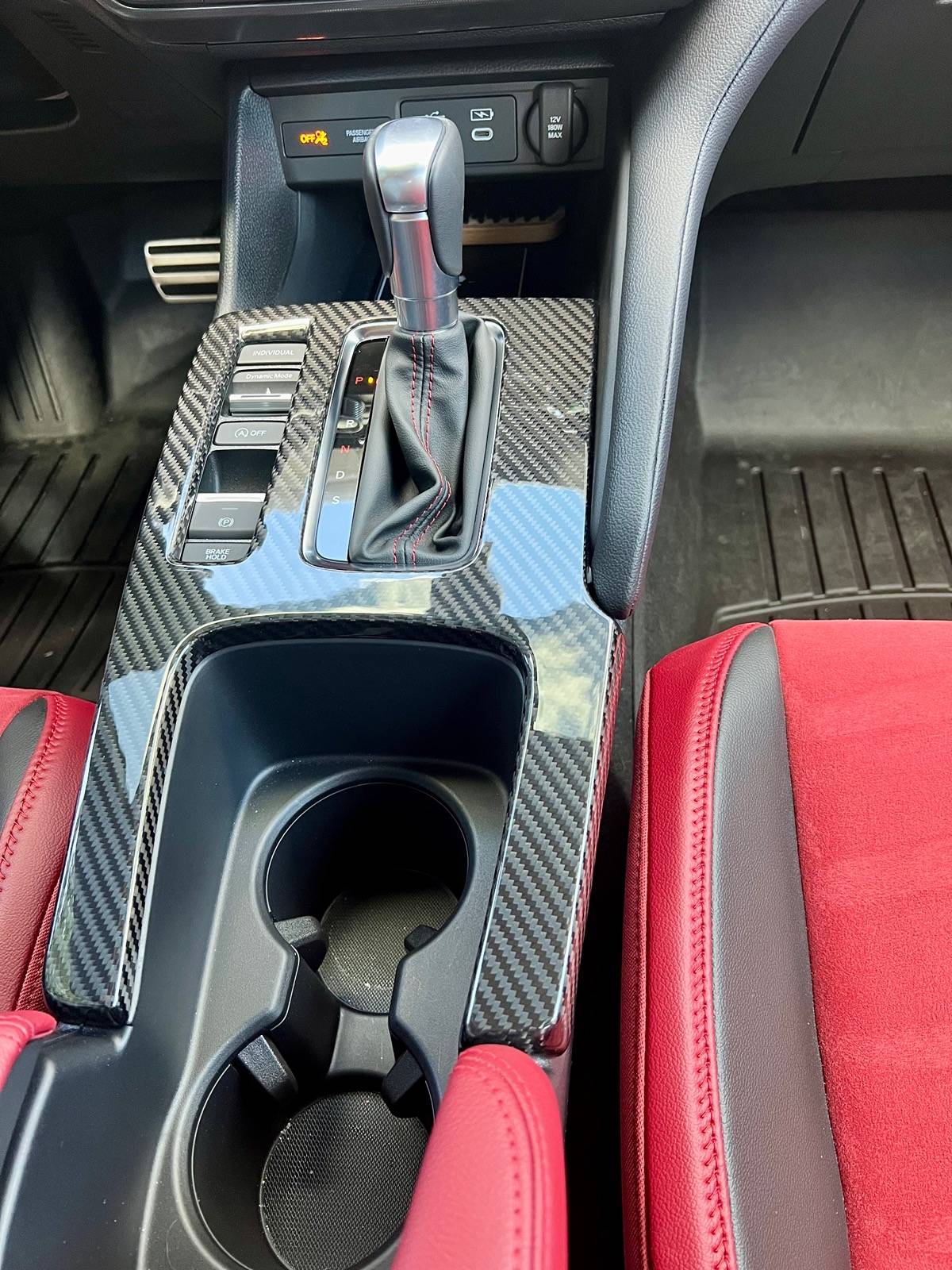 Acura Integra Real Carbon Fiber Overlay IMG_6818