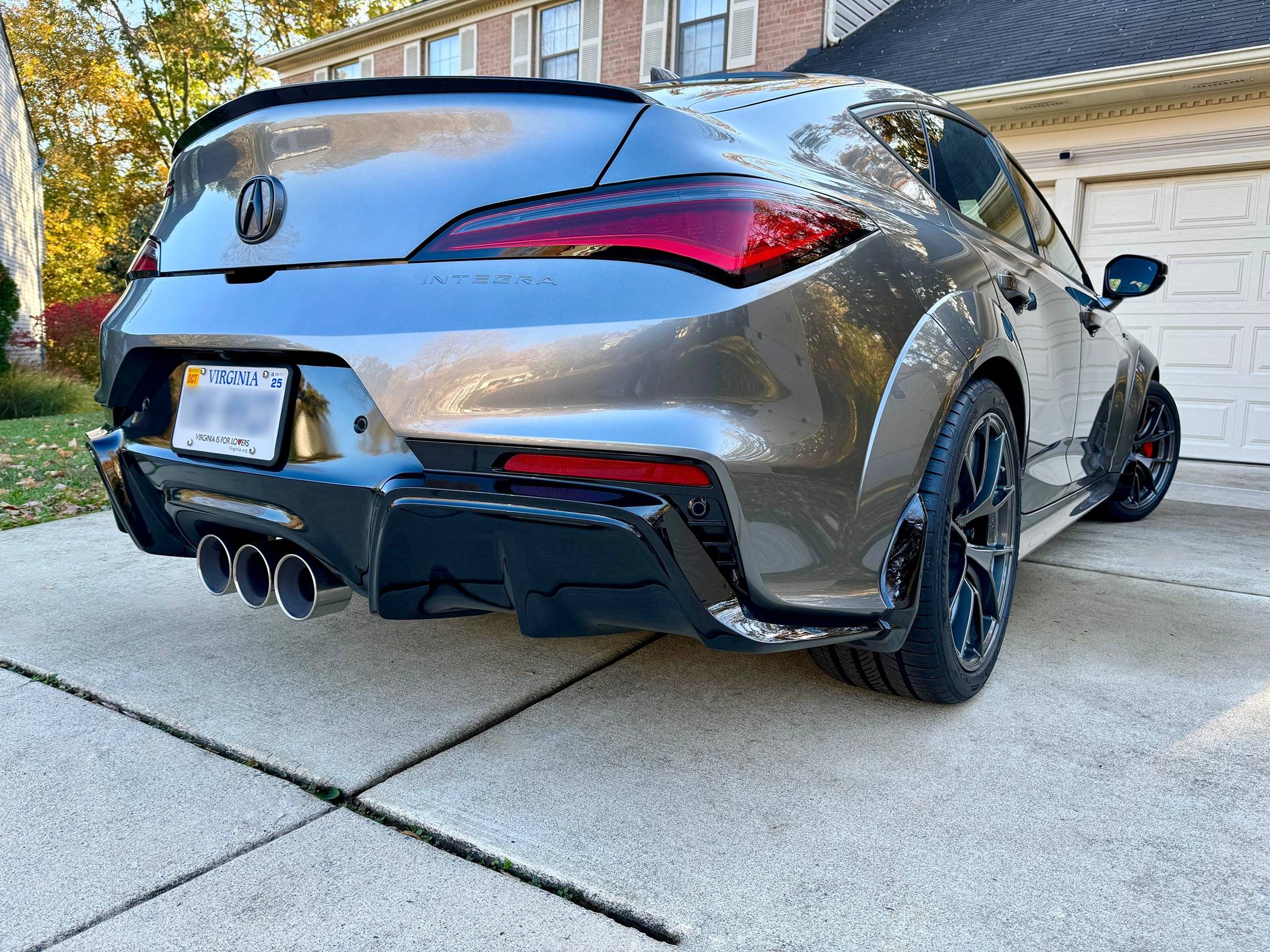 Acura Integra Changing wheel specs Rear