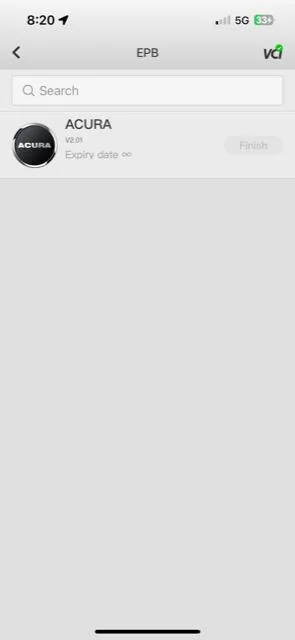 Acura Integra EPB Service with Autel AP200 IMG_1065