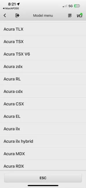 Acura Integra EPB Service with Autel AP200 IMG_1076