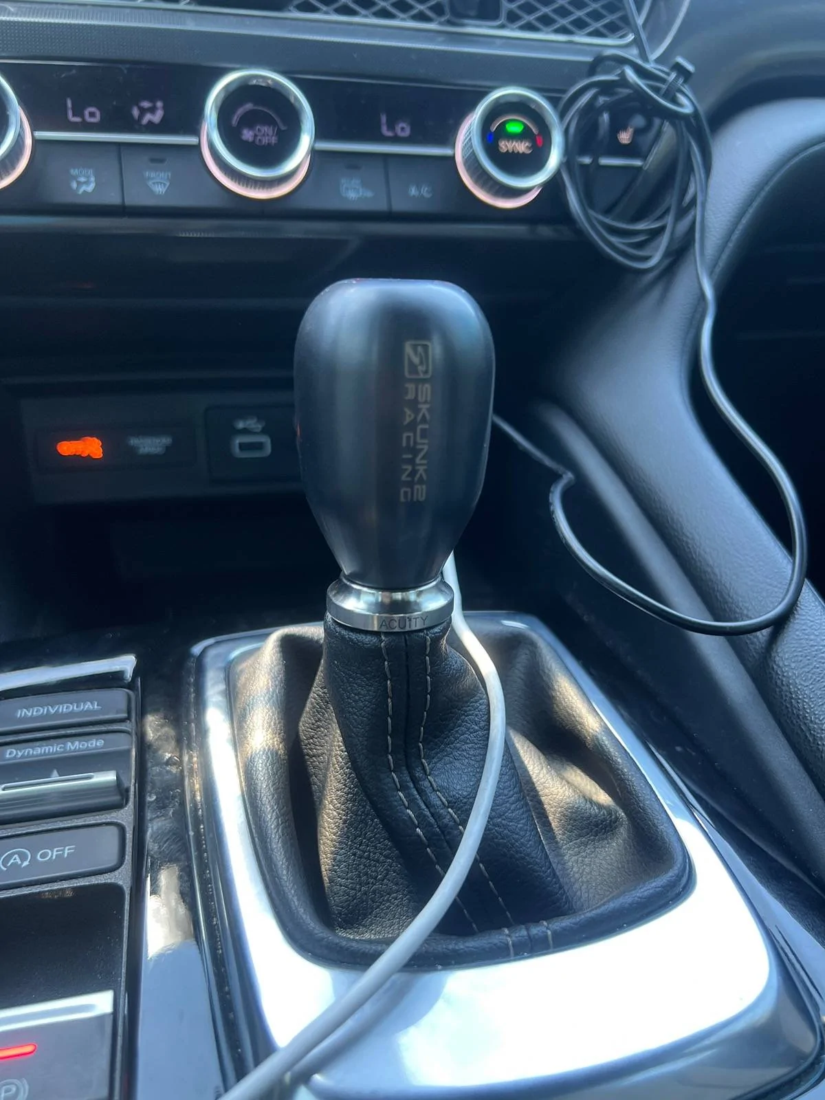 Acura Integra Skunk2 Shift Knob and Acuity Boot Collar IMG_9468