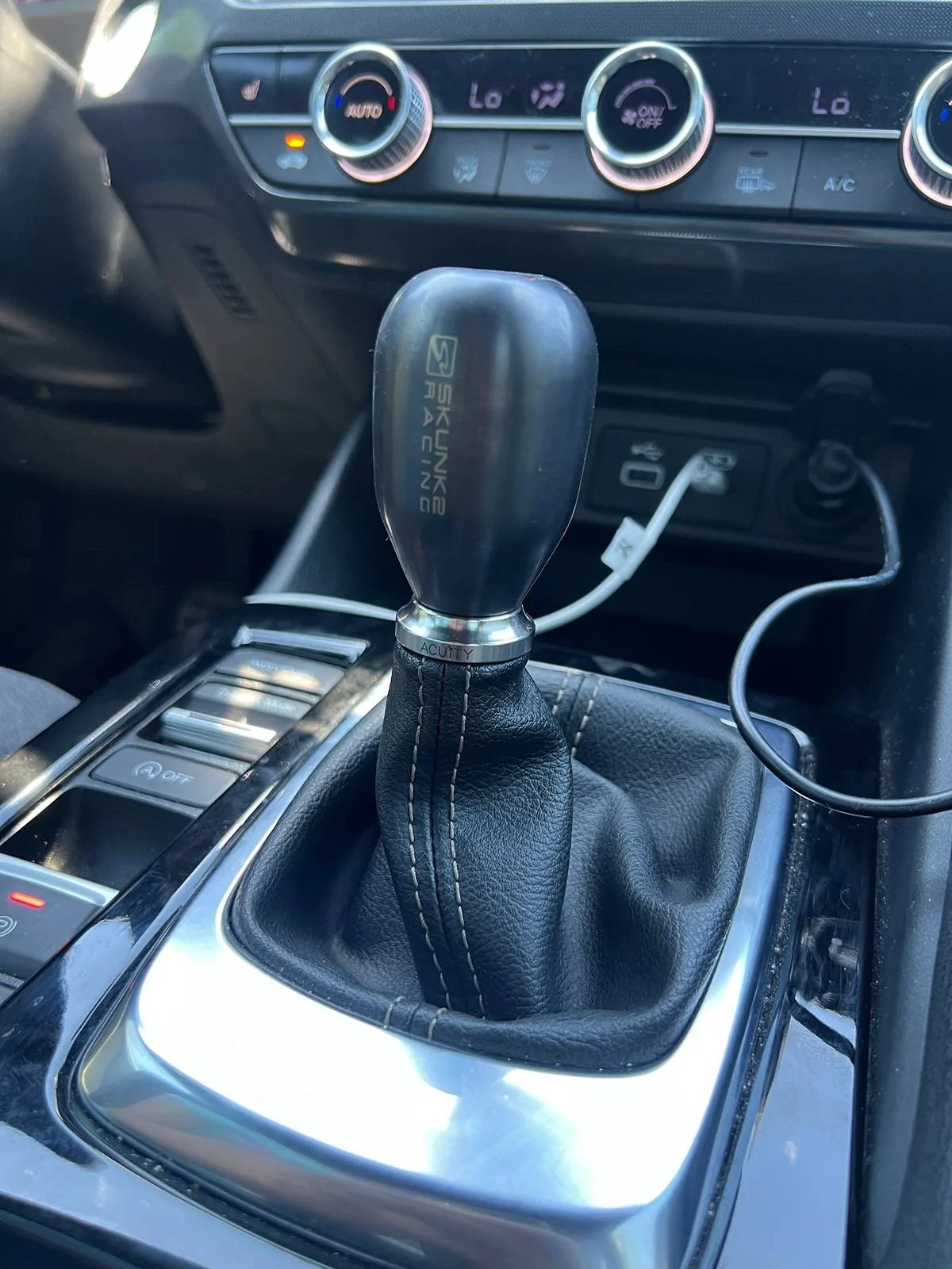 Acura Integra Skunk2 Shift Knob and Acuity Boot Collar IMG_9466