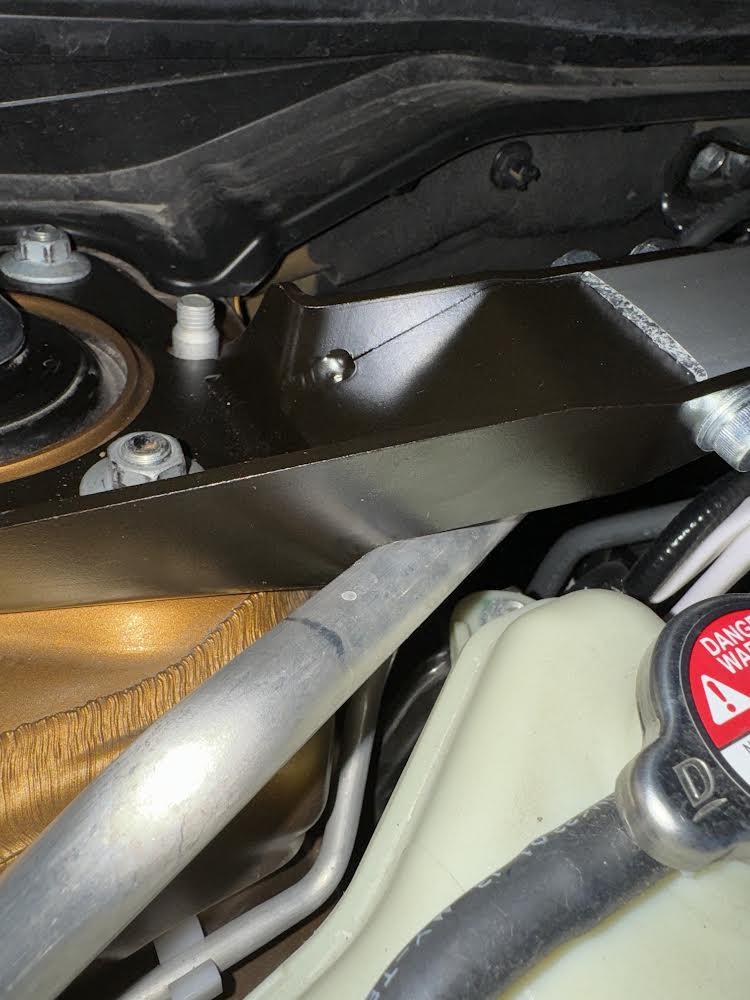 Acura Integra PRL Front Struct Bar Installation Qs IMG_0796