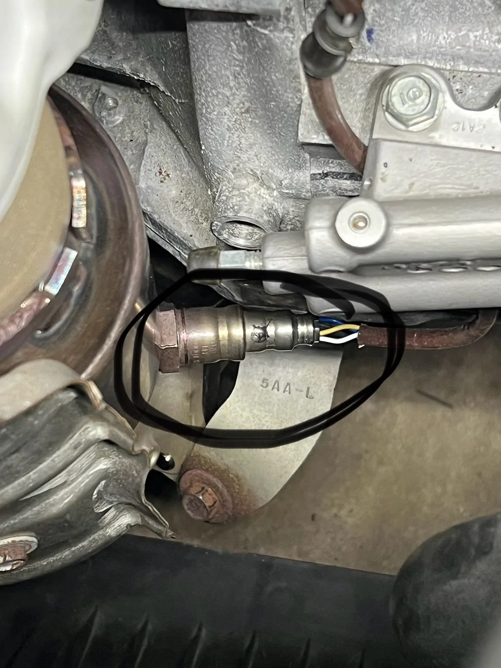 Acura Integra Defective TSP Downpipe IMG_6164