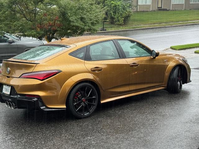 Acura Integra Gloss Black Powder Coat glossy